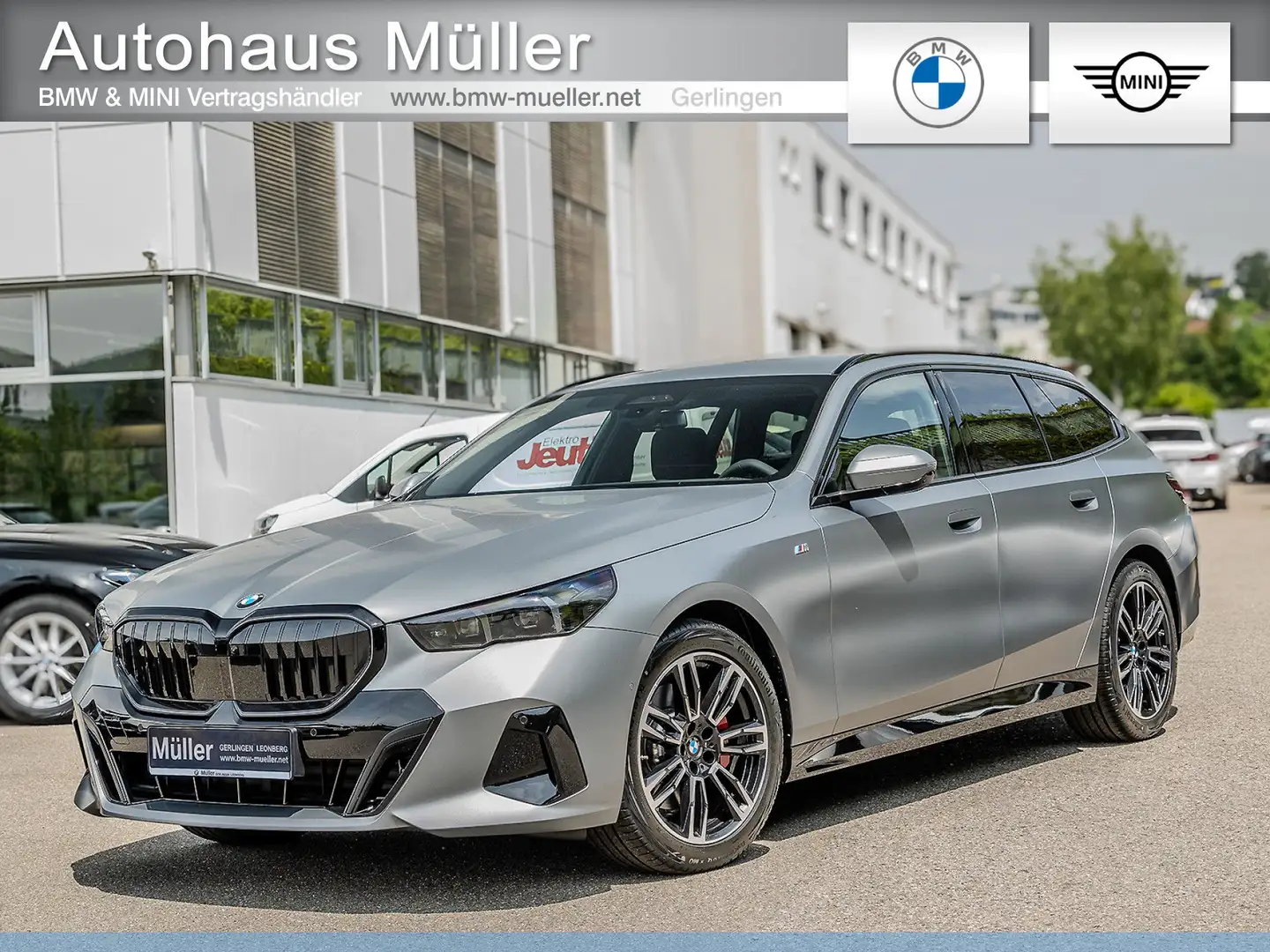 BMW 520 d Touring -21.060 Euro Ersparnis! HELLO SUMMER Grau - 1