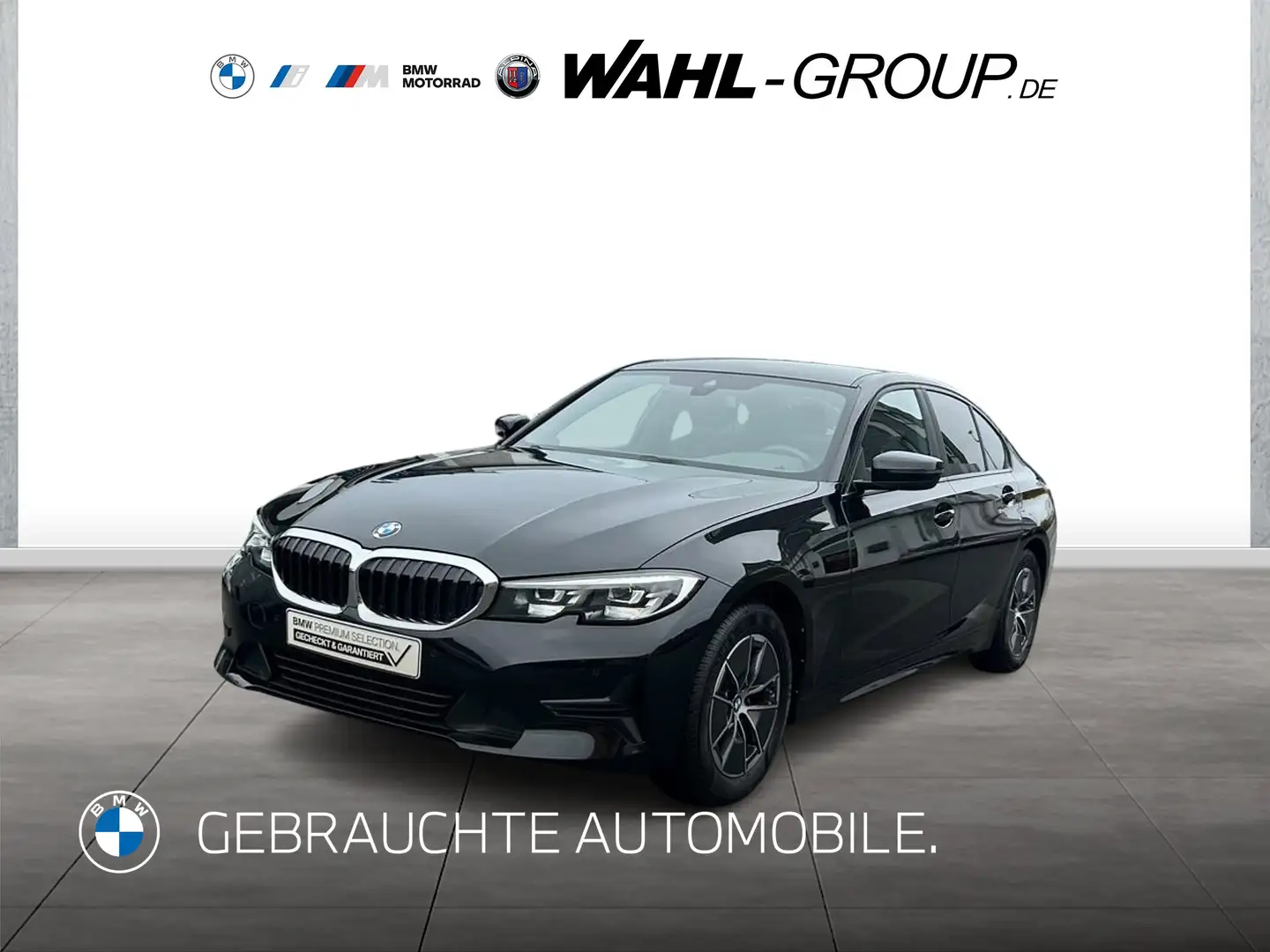 BMW 318 d Advantage AHK Navi LED SHZ PDC ActiveGuard+ Negro - 1