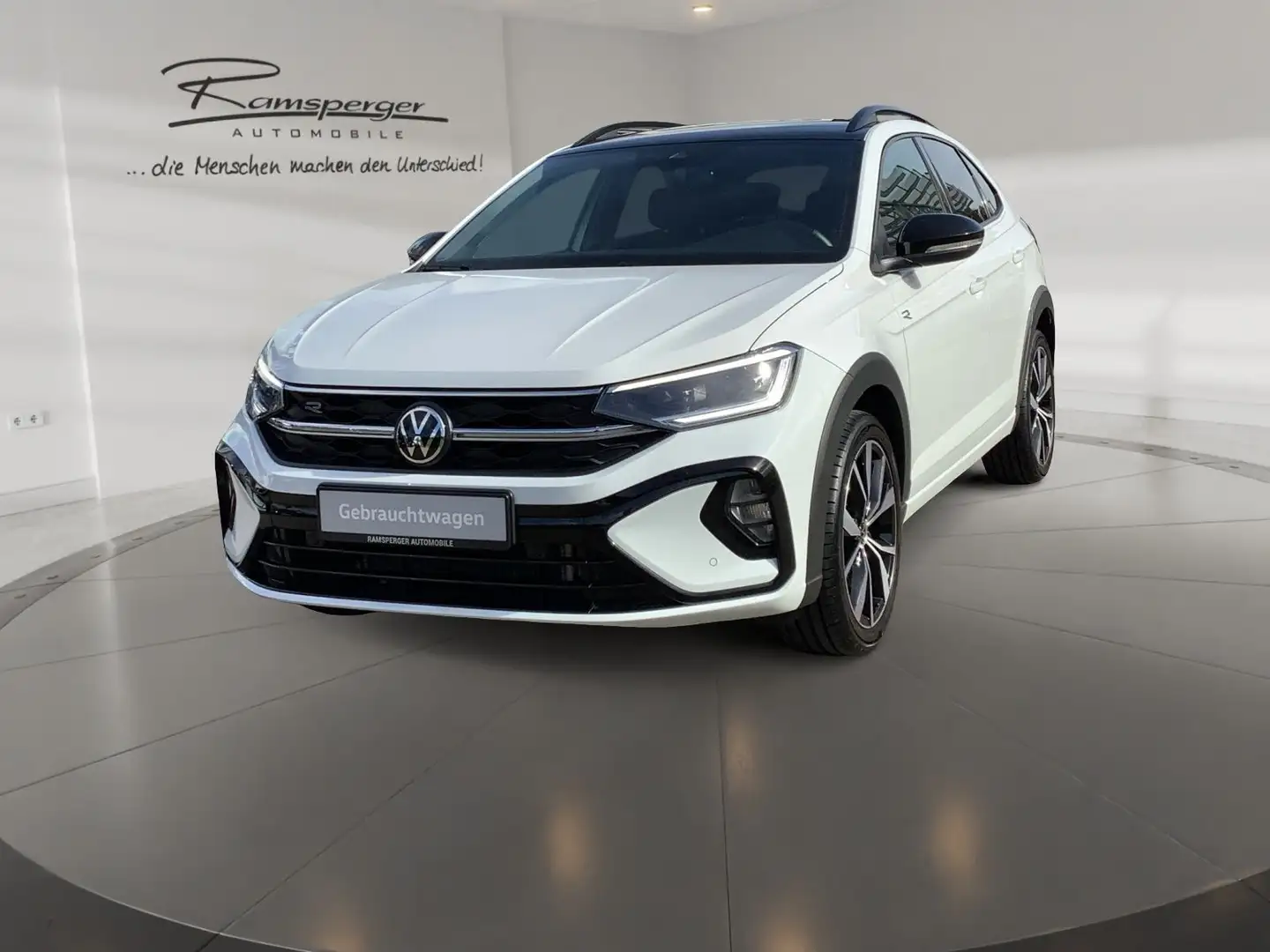 Volkswagen Taigo 1.5 TSI DSG R-Line AHK Matrix 18 Zoll Kame Weiß - 2