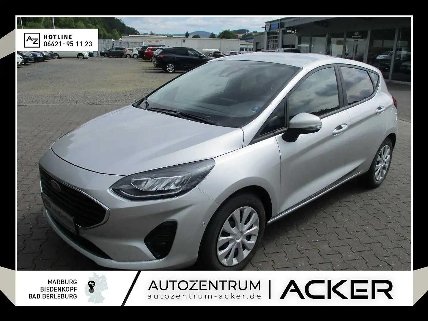 Ford Fiesta 1.0 Cool&Connect 7J.Garantie RFK/LED Plateado - 1