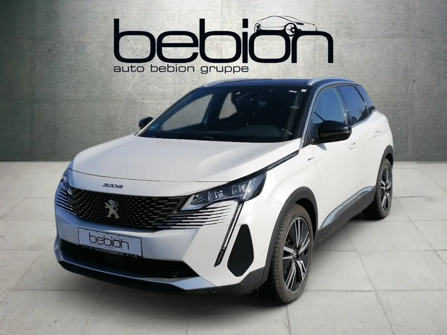 Peugeot 3008 Hybrid 225 (Plug-In) e-EAT8 GT Pack Navi LM Blanc - 1