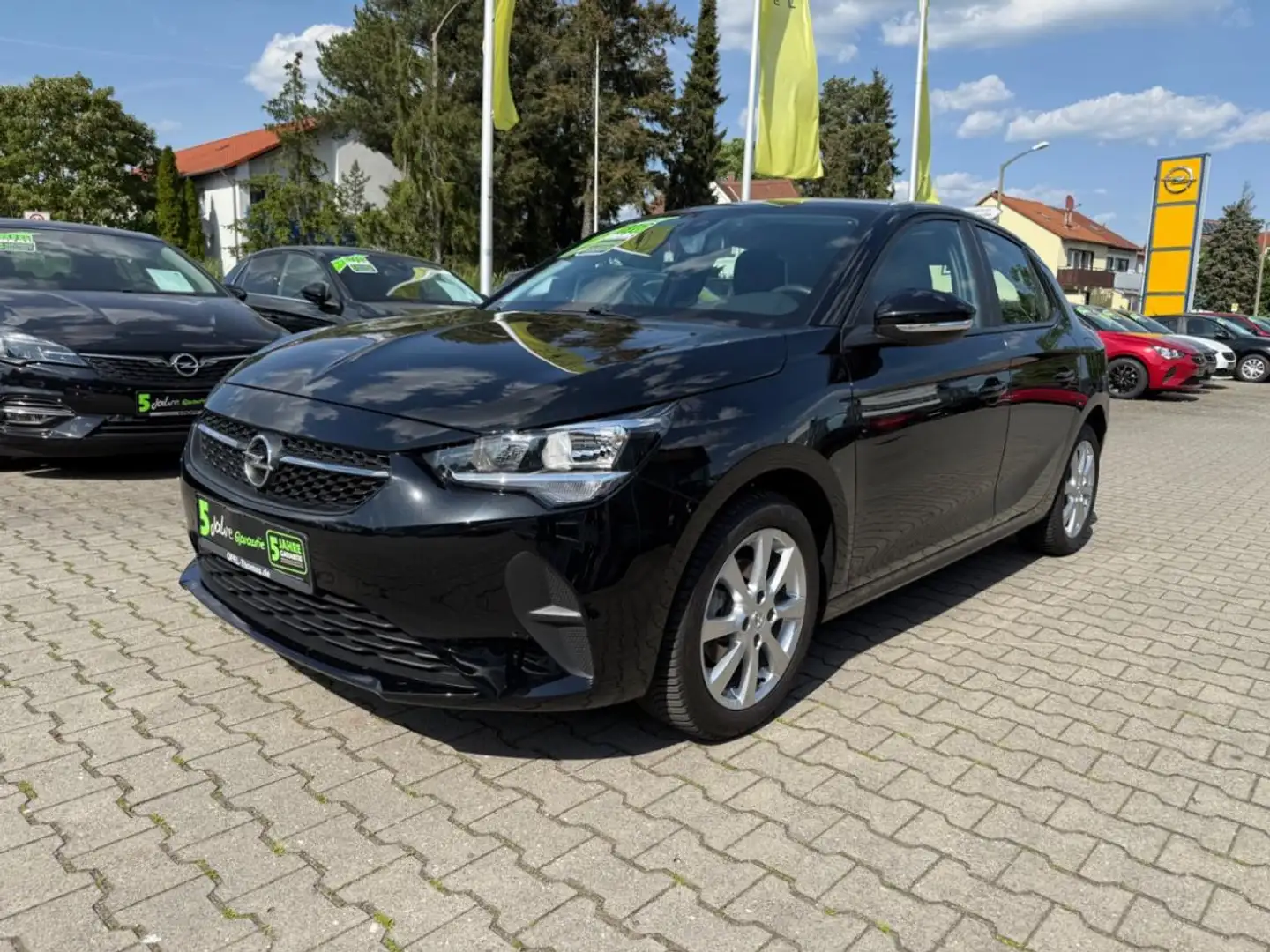 Opel Corsa F 1.2 **PDC SpurH SHZ LKH** Schwarz - 2
