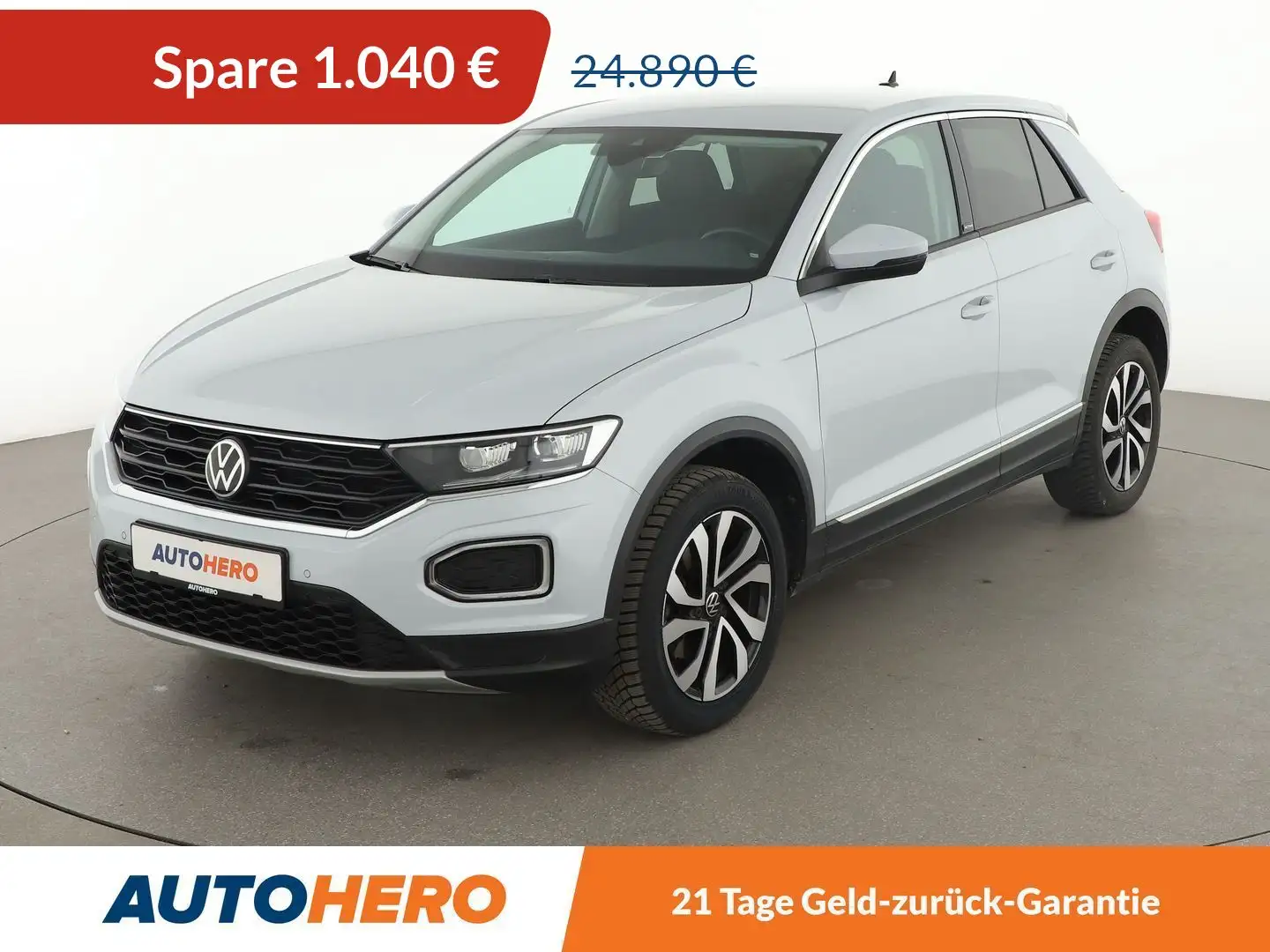 Volkswagen T-Roc 1.5 TSI ACT Active Aut.*CAM*SHZ* Weiß - 1