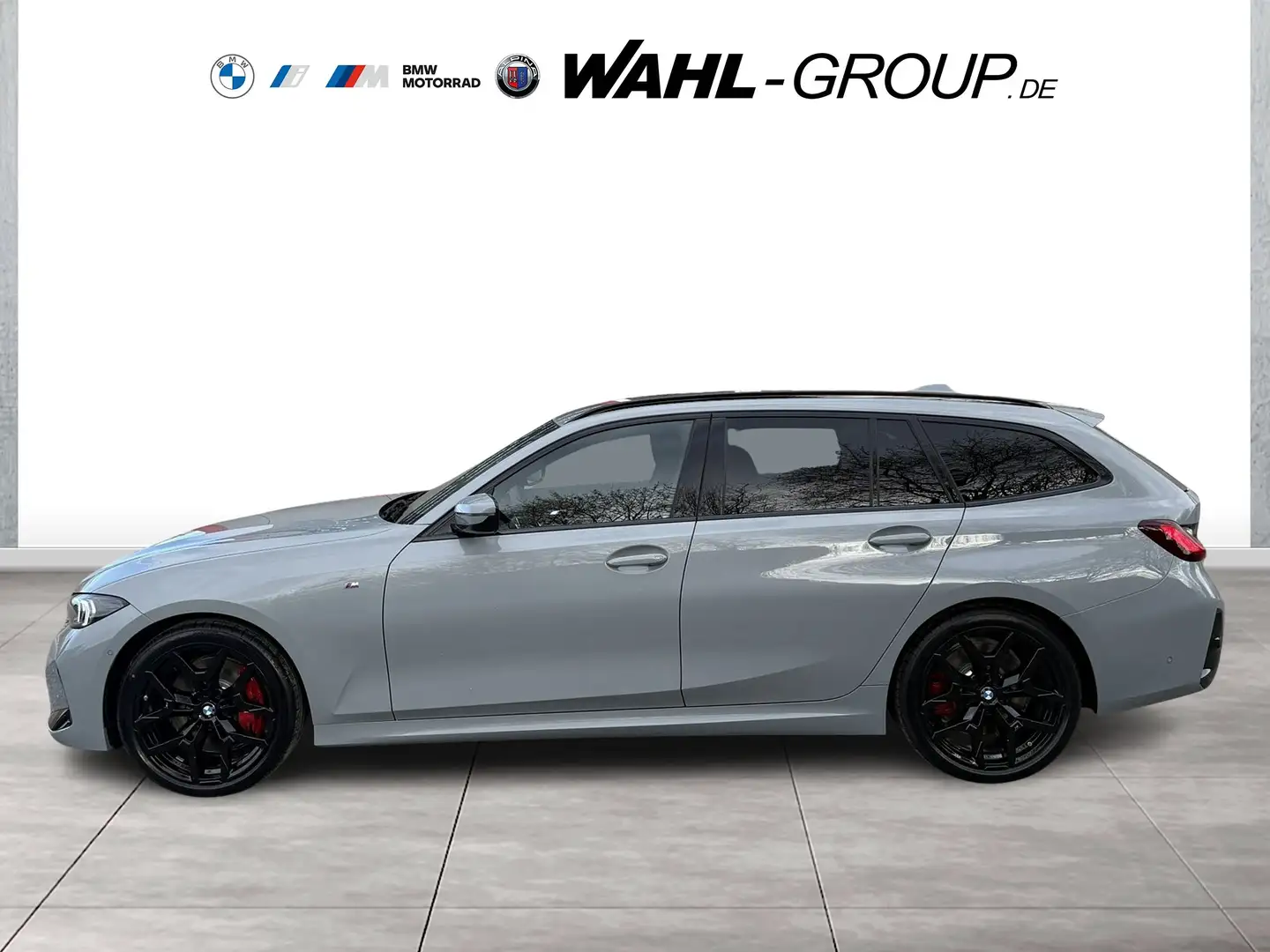 BMW 320 d Touring AHK Adapt LED HiFi SHZ Driving Ass Grau - 2