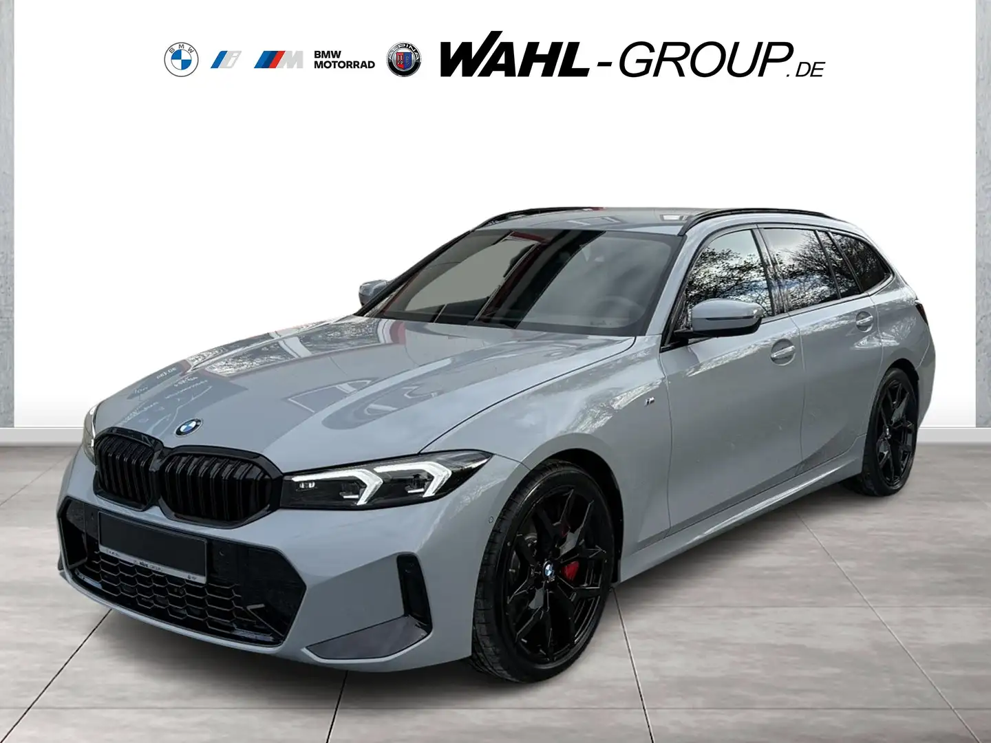 BMW 320 d Touring AHK Adapt LED HiFi SHZ Driving Ass Grau - 1