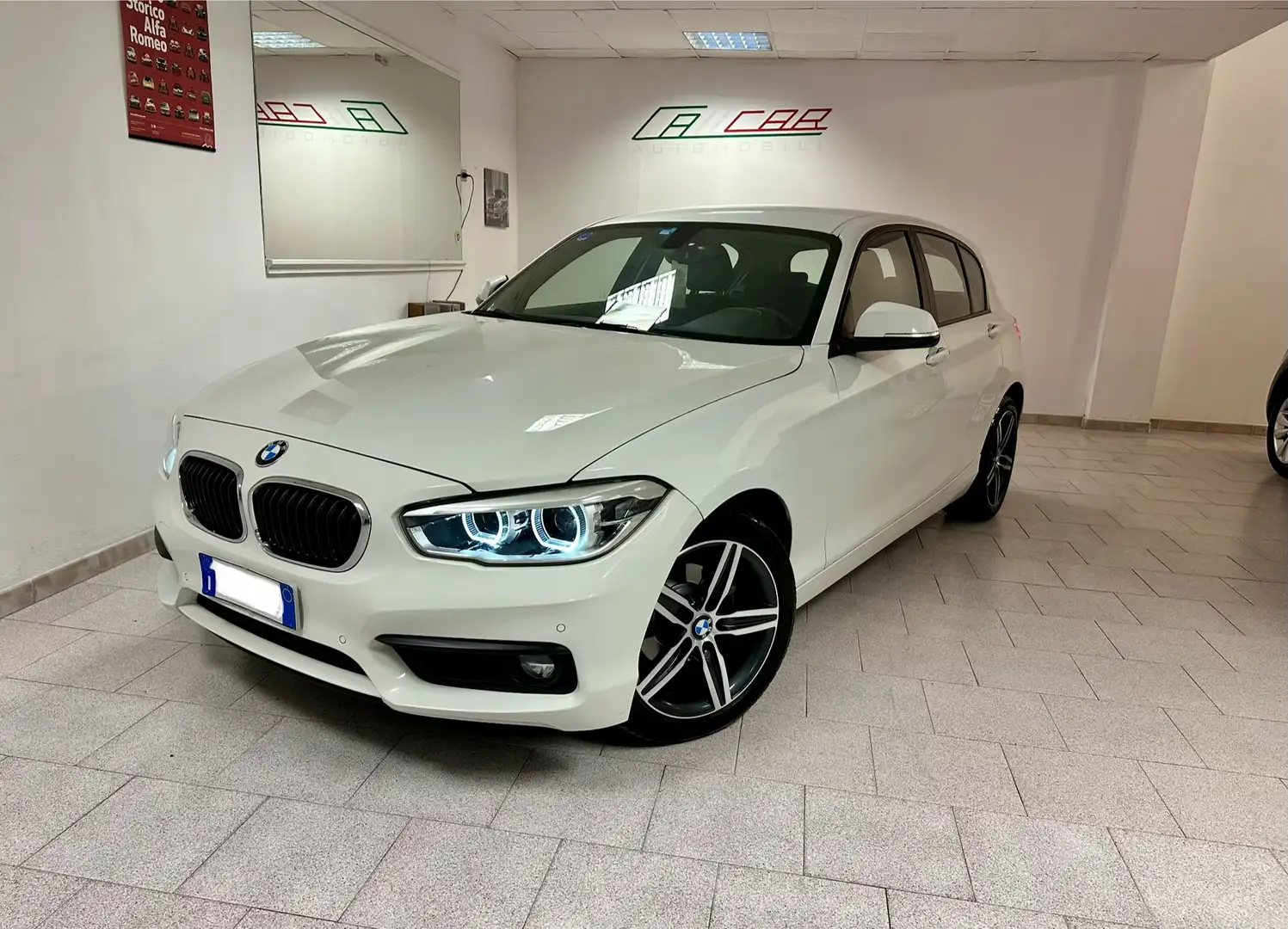 BMW 118 d auto 5p my18’ PERFETTA!!!! Bianco - 1