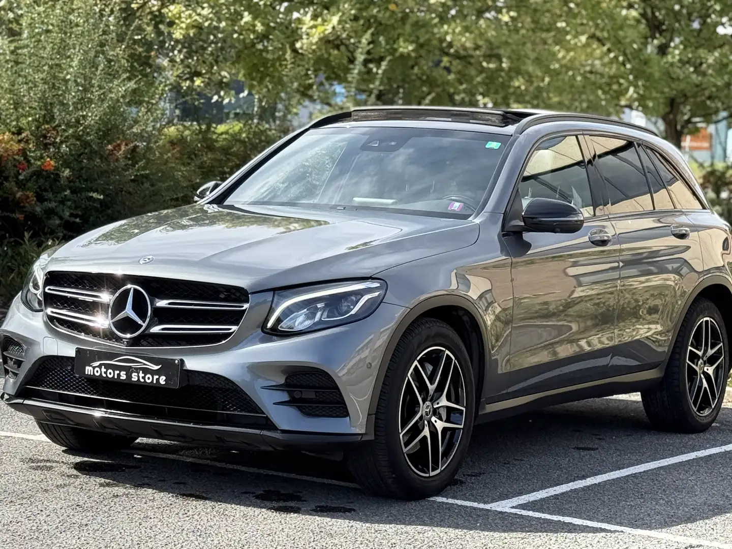 Mercedes-Benz GLC 220 GLC 220 d 4-Matic   PACK    AMG Grijs - 1