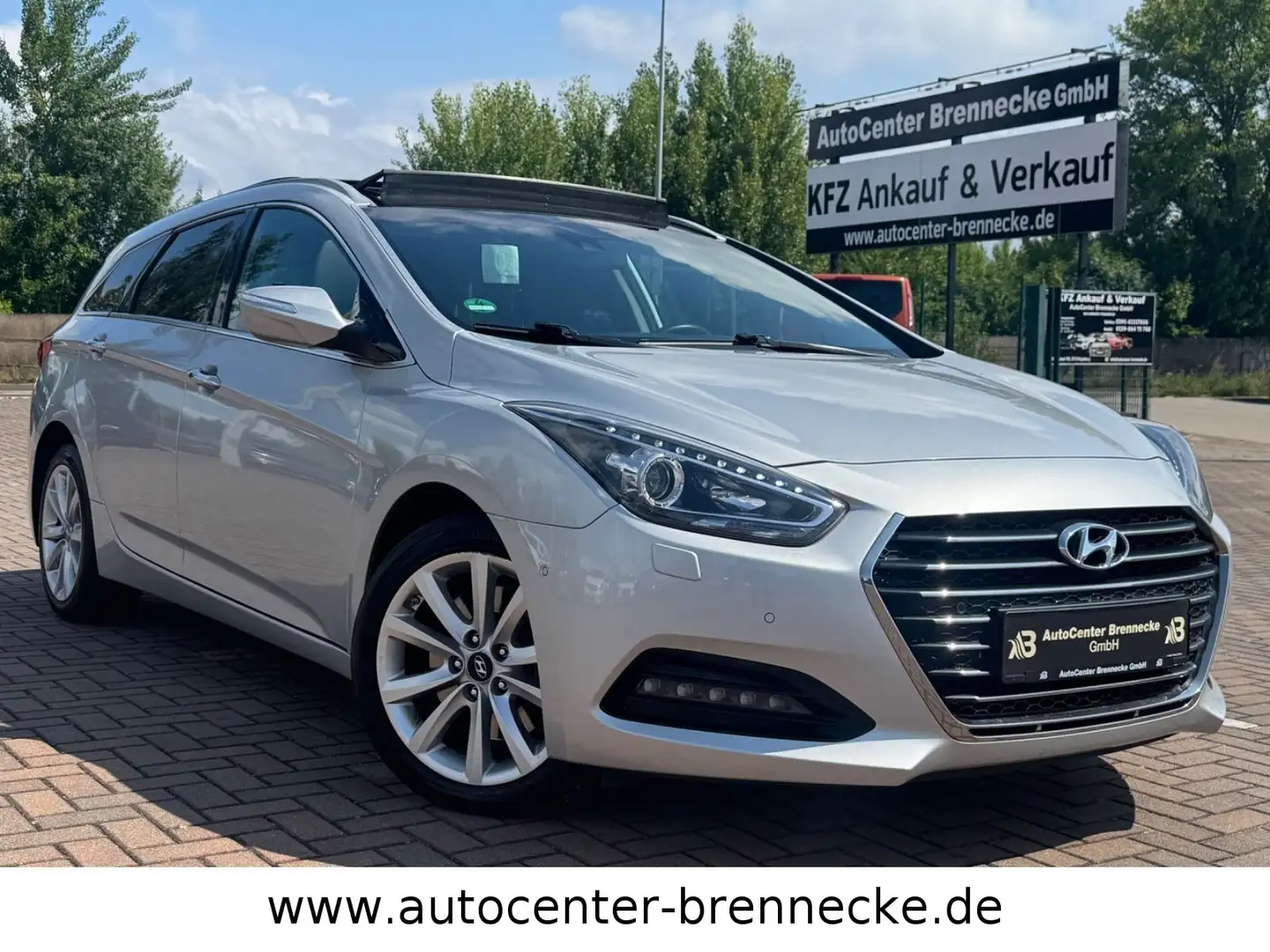 Hyundai i40 cw blue Premium*Automatik*Panorama* Gri - 1