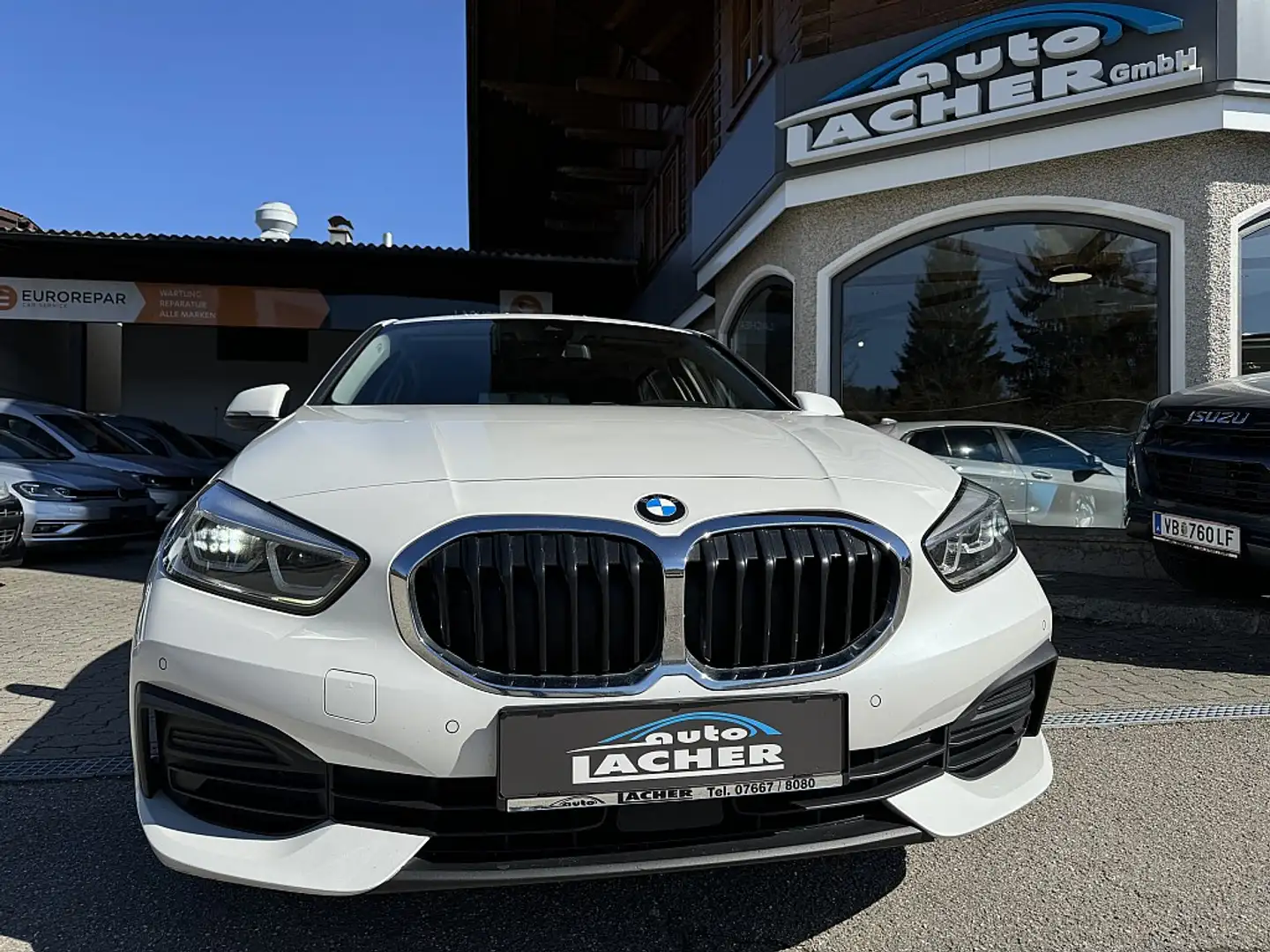 BMW 116 d Aut.*LED*Livecockpit* Blanc - 2