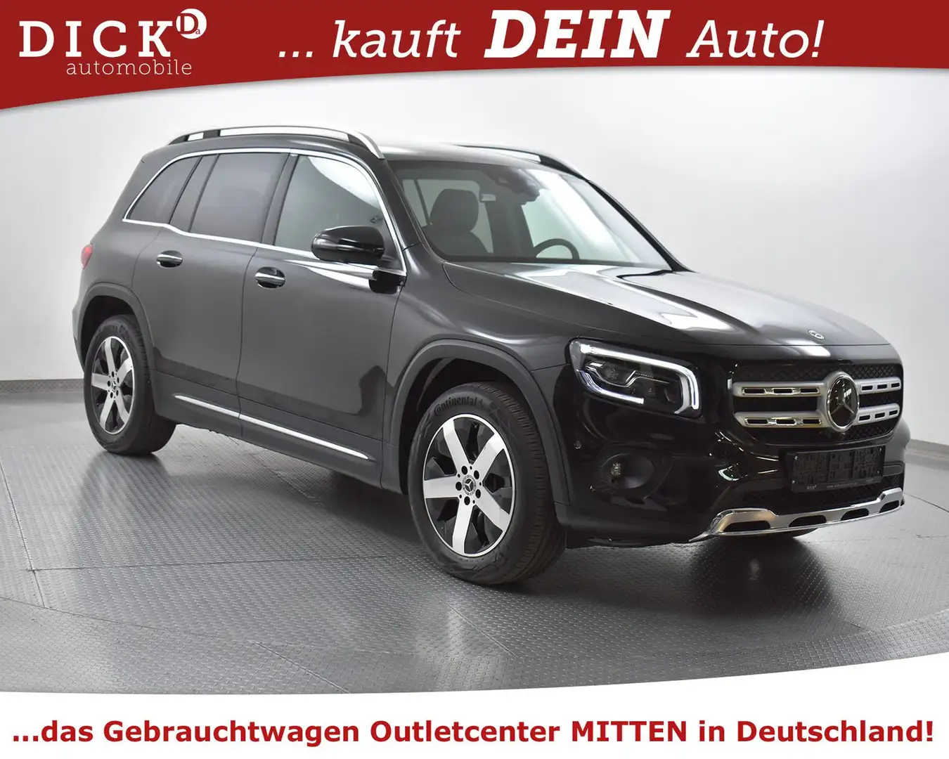 Mercedes-Benz GLB 200 d Progress EXCLUS+STDHZ+MEMO+360+AHK+HEAD Schwarz - 1