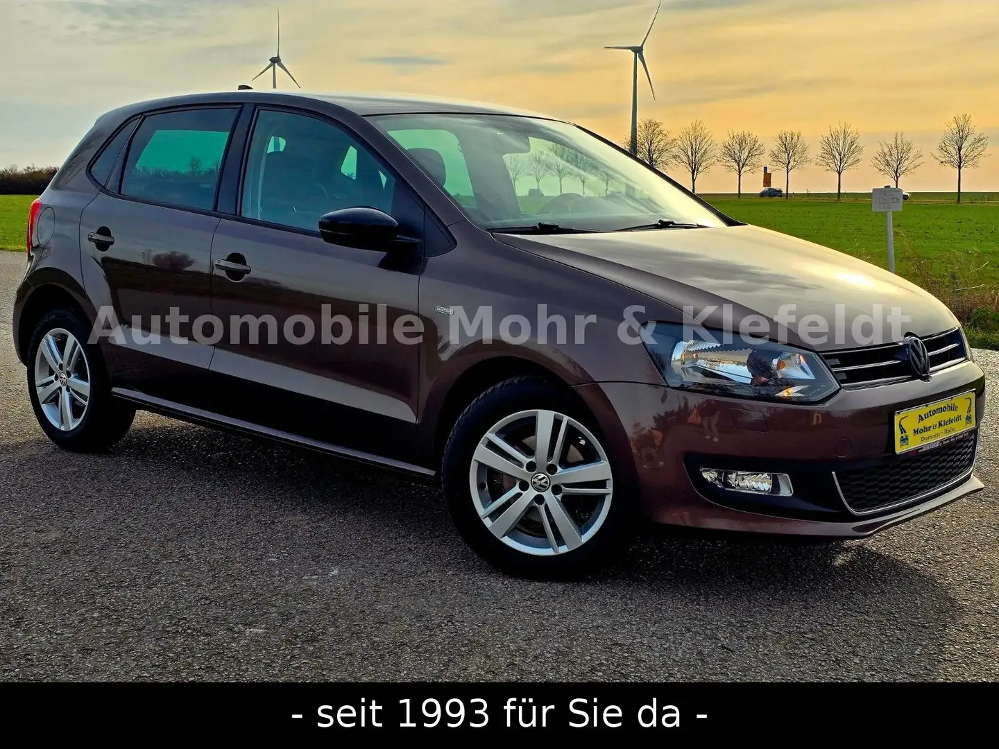 Volkswagen Polo V Match*SHZ*T-LEDER*SPORTSITZE*LMF*GRA*PDC* Braun - 1