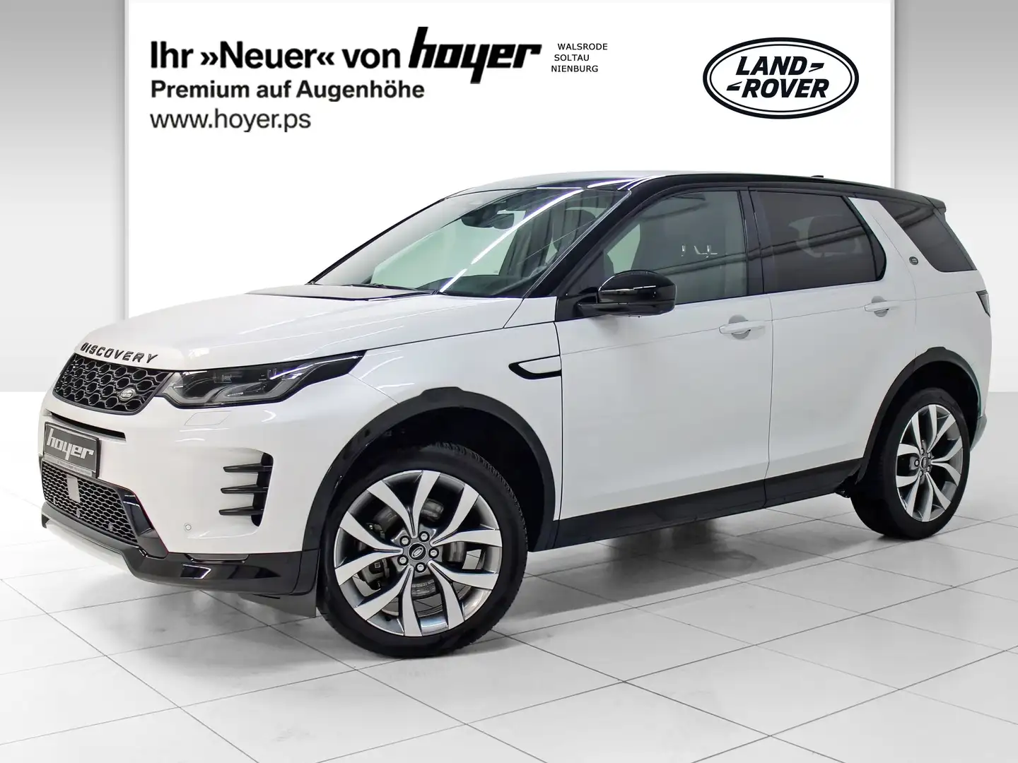 Land Rover Discovery Sport D200 Dynamic HSE AWD AHK  DAB Blanc - 2