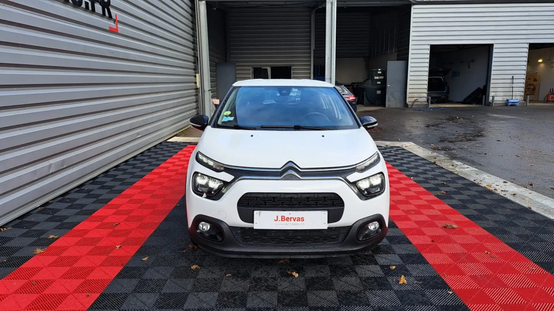 Citroen C3 bluehdi 100 ss feel business Blanc - 2