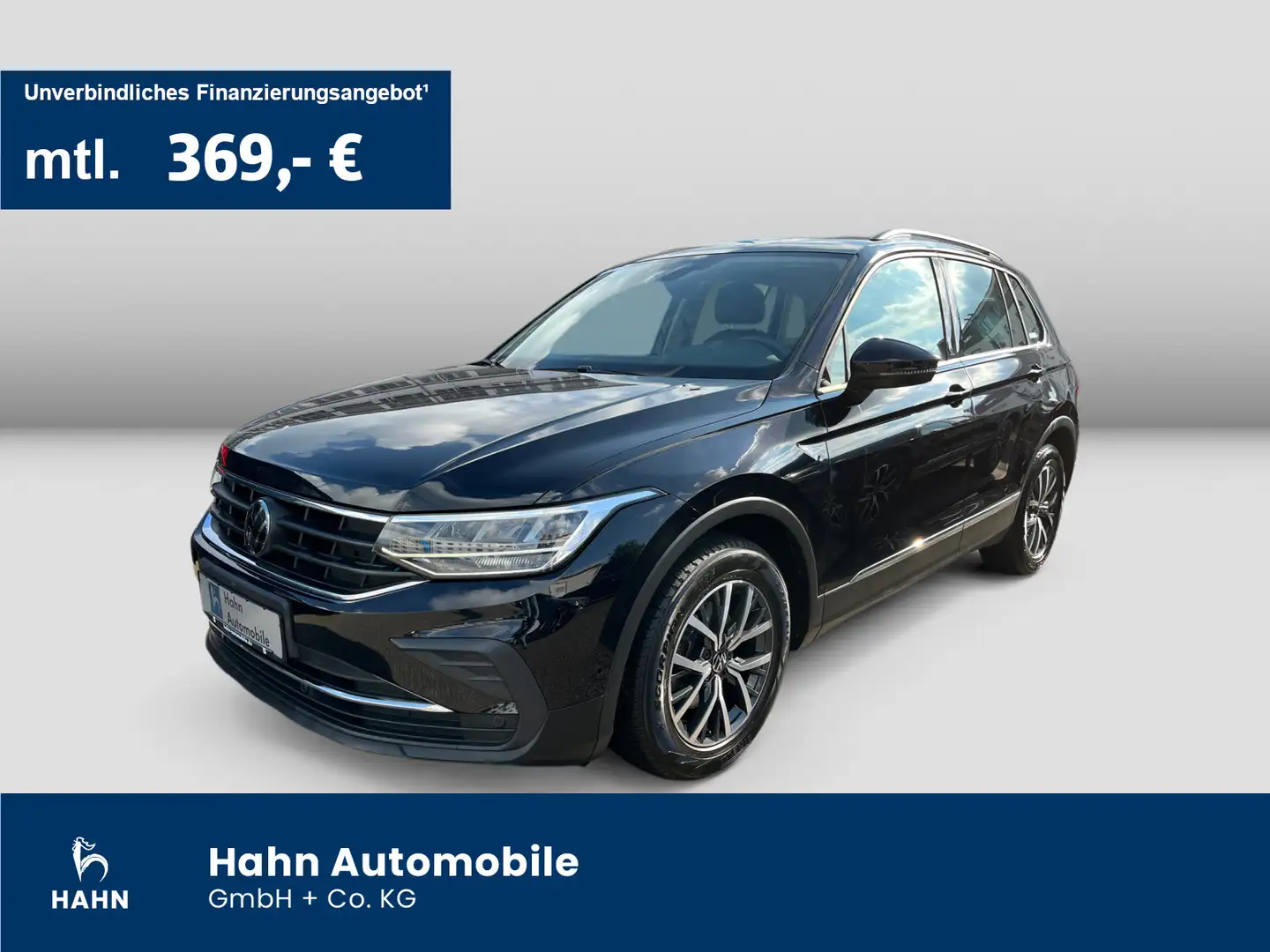 Volkswagen Tiguan 2.0TDI Life AHK 360° ACC LED Navi Lenkrad Schwarz - 1