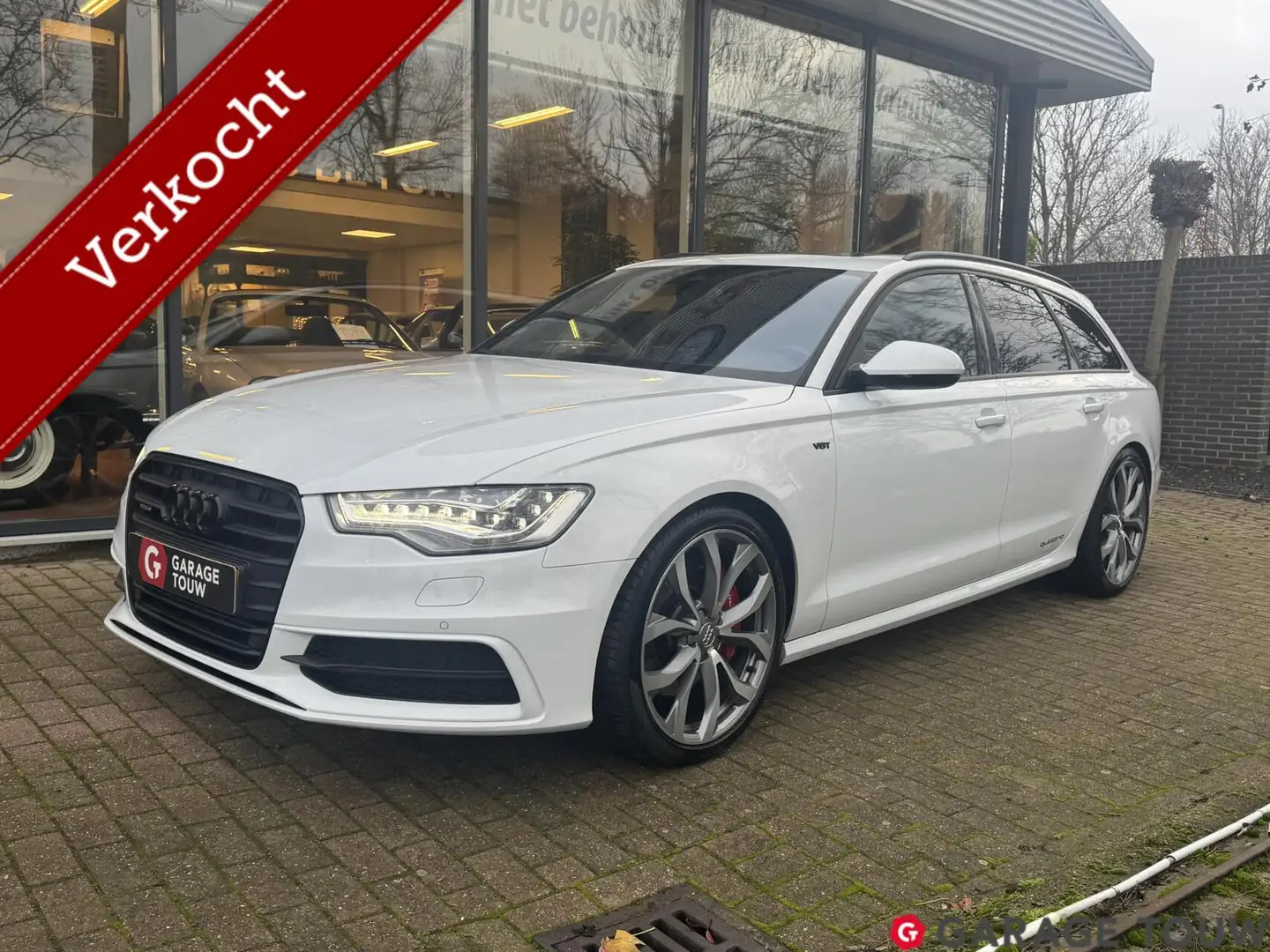 Audi A6 Avant 3.0 TFSI quattro Pro Line S 435PK RS stoelen Weiß - 1