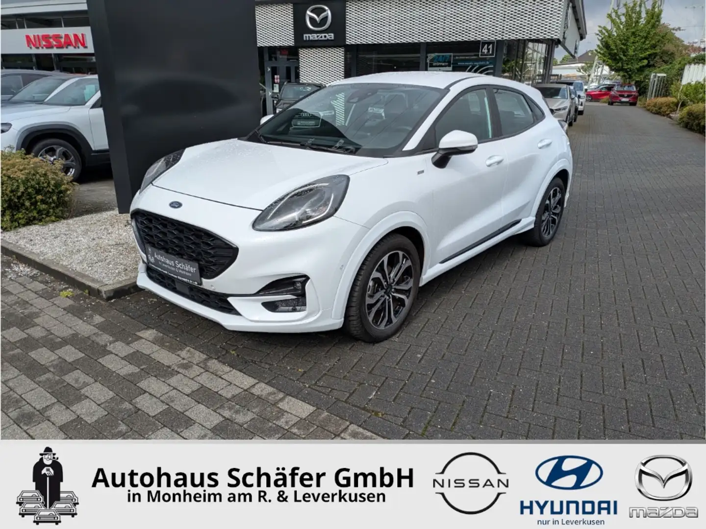 Ford Puma ST-Line Navi Digitales Cockpit LED ACC 2-Zonen-Kli Bianco - 1