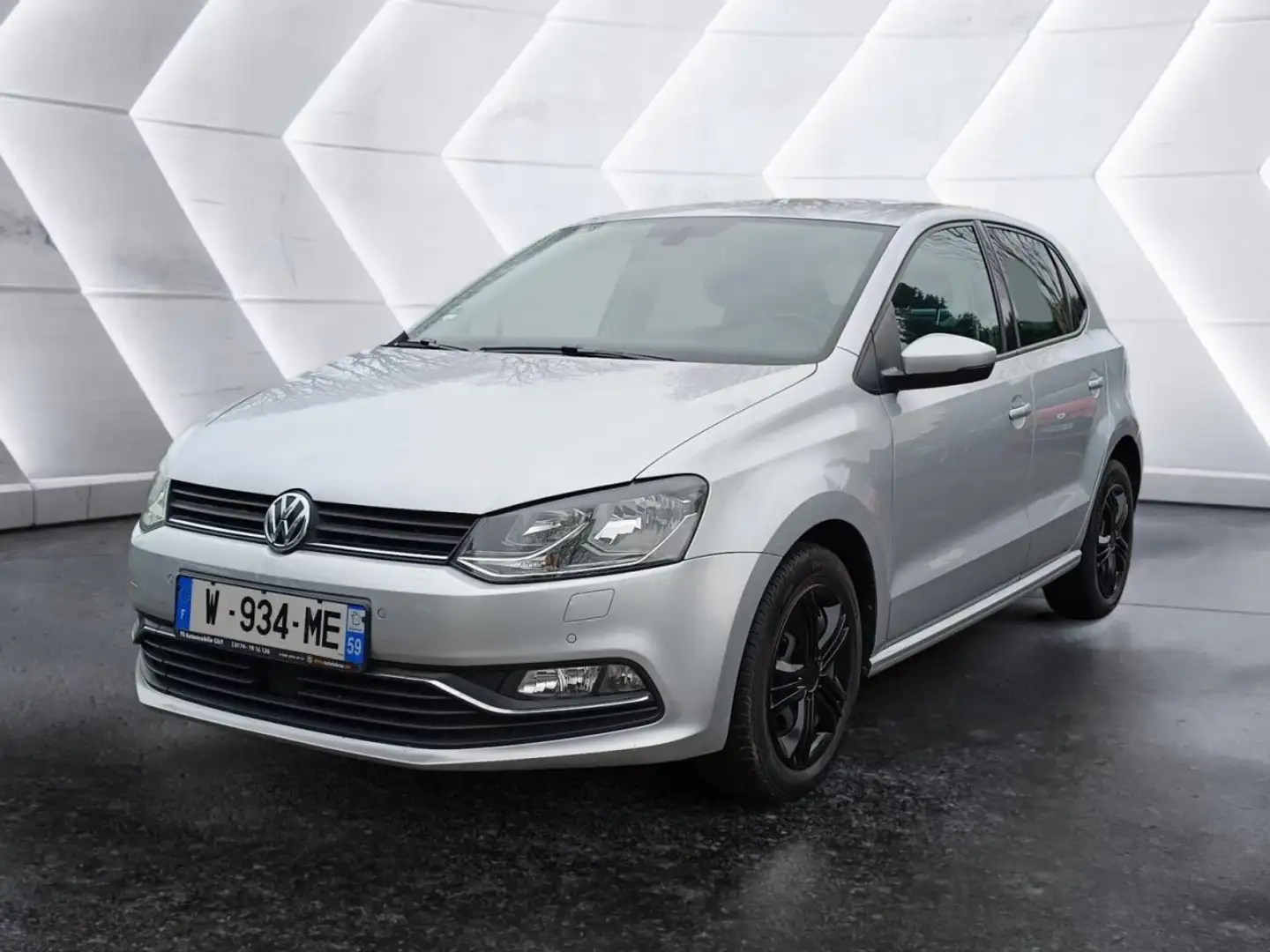 Volkswagen Polo Polo 1.4 TDI BlueMotion - 90  V 6R Carat PHASE 2 G Grau - 1