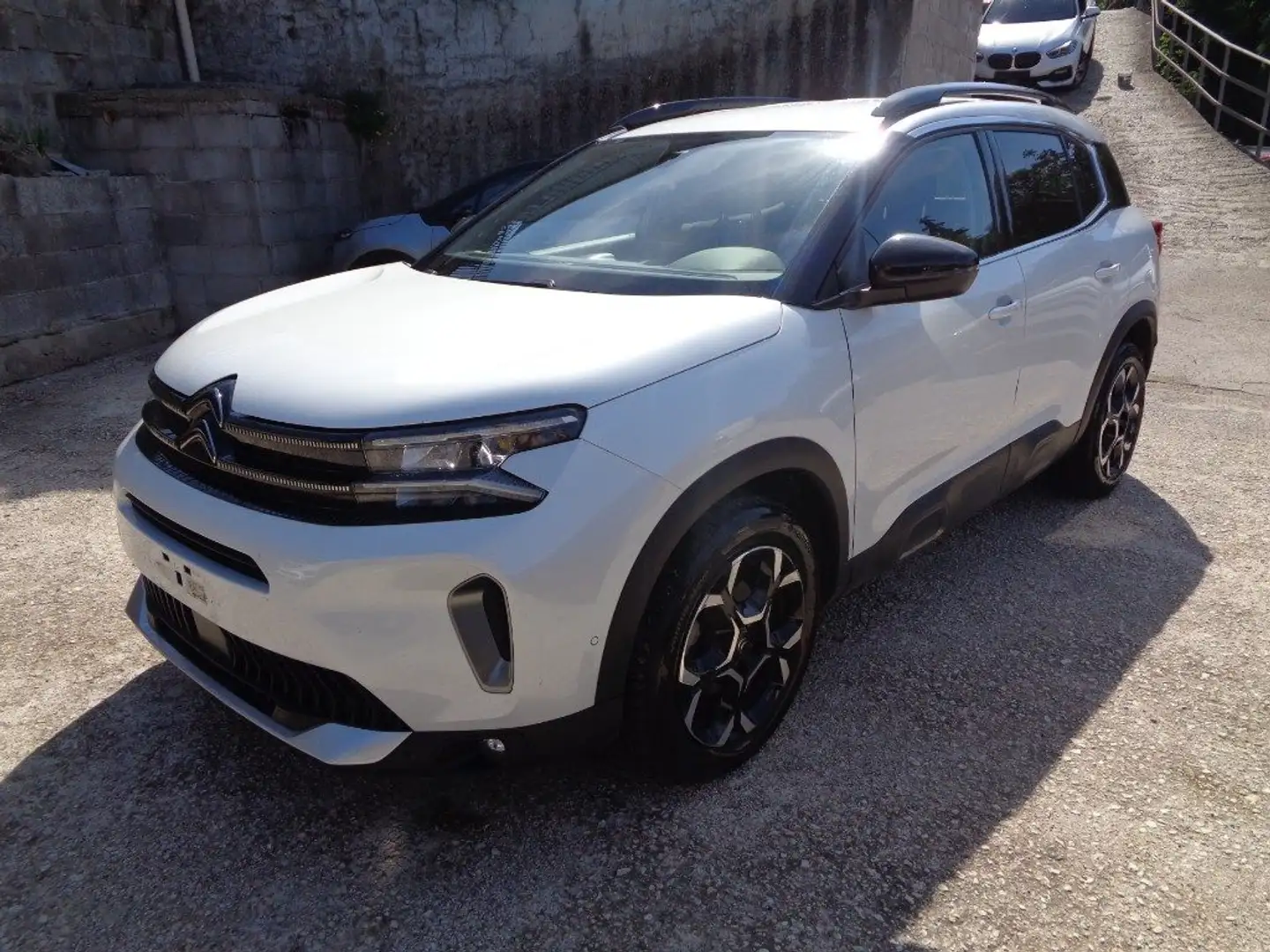 Citroen C5 Aircross 1500 BLUEHDI SHINE 130CV AUTOM CAM NAV "18 ITALIA Bianco - 2