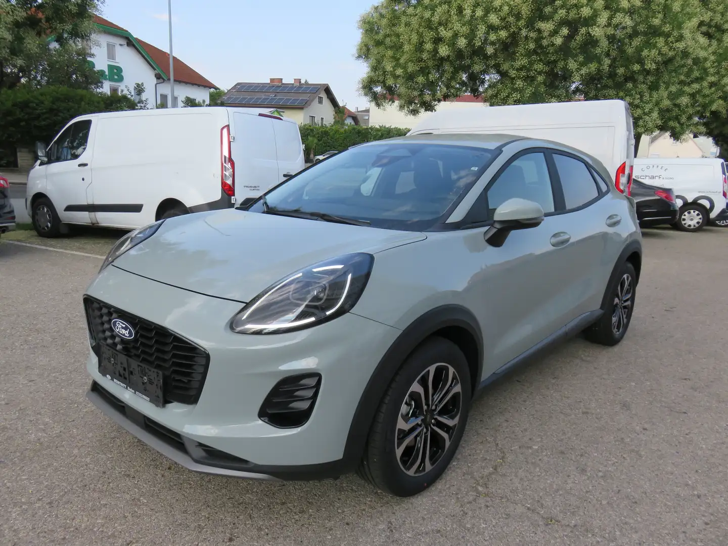 Ford Puma 1,0 EcoBoost Hybrid Titanium Grau - 1