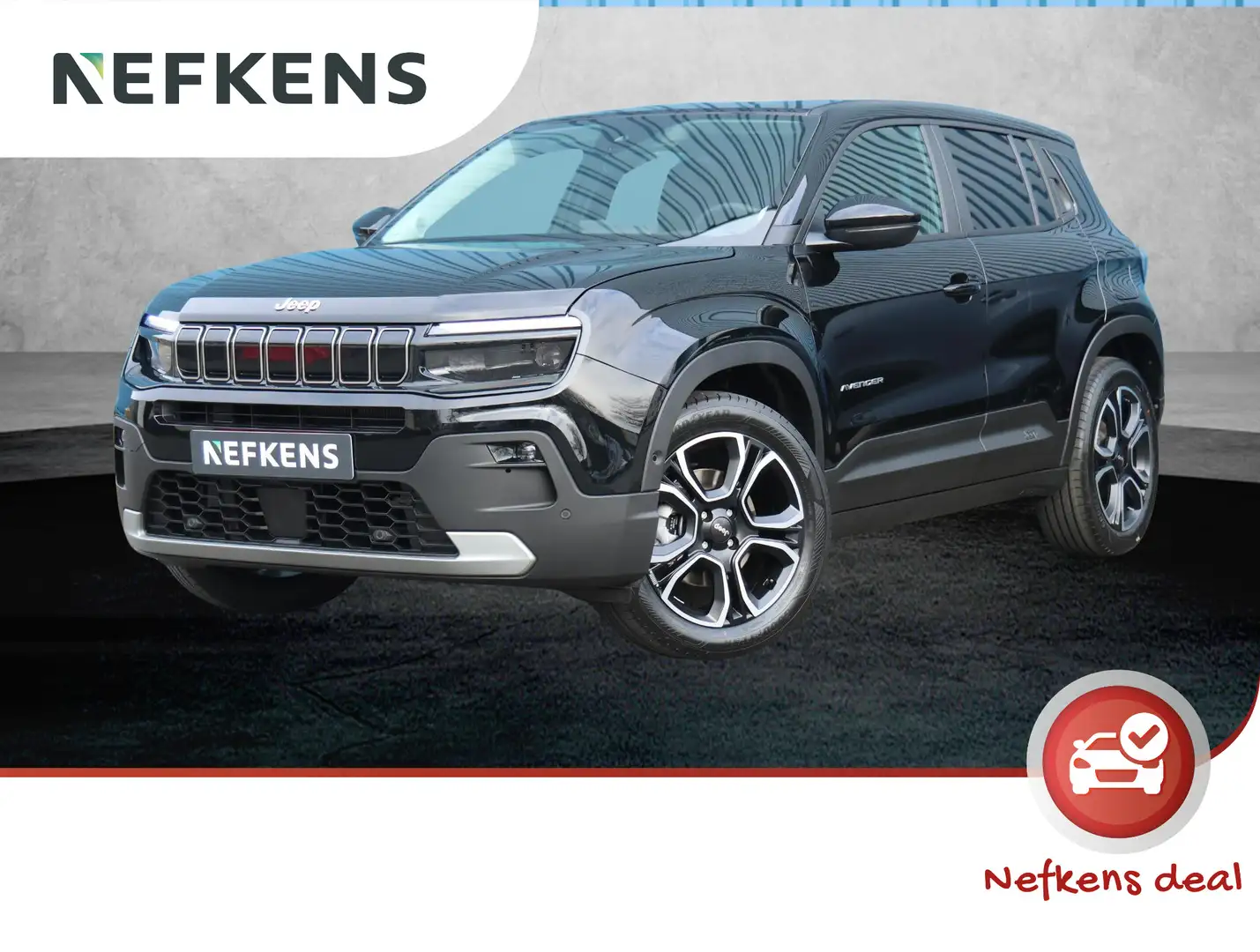 Jeep Avenger 54 kWh Summit | Navigatie | Stoelverwarming | Elek Zwart - 1