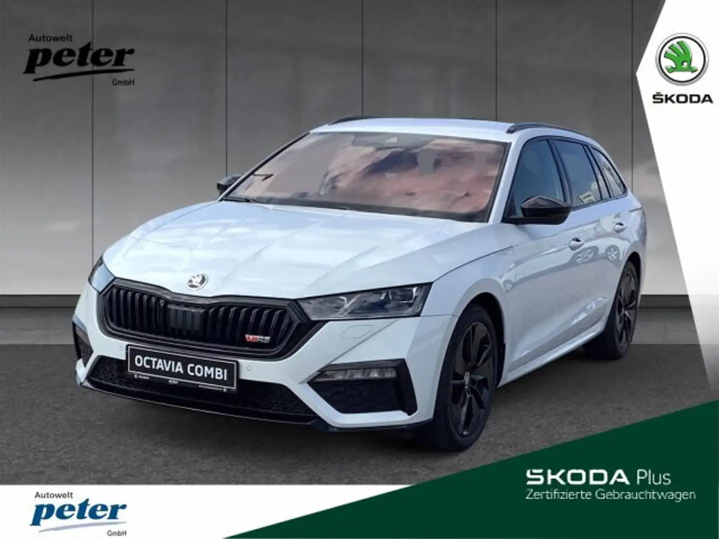 Skoda Octavia OCTAVIA COMBI RS 2.0 TDI DSG ** OHNE KM! ** Wit - 1