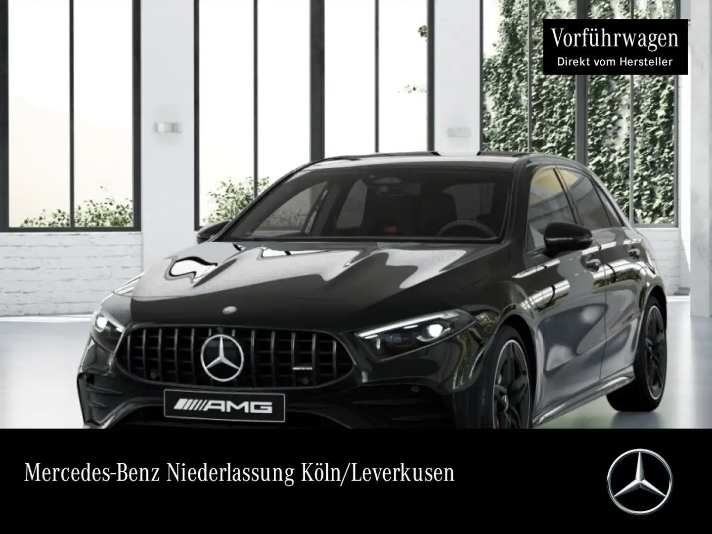 Mercedes-Benz A 35 AMG A 35 4M Kompakt AMG+PANO+360°+MULTIBEAM+BURMESTER Černá - 1