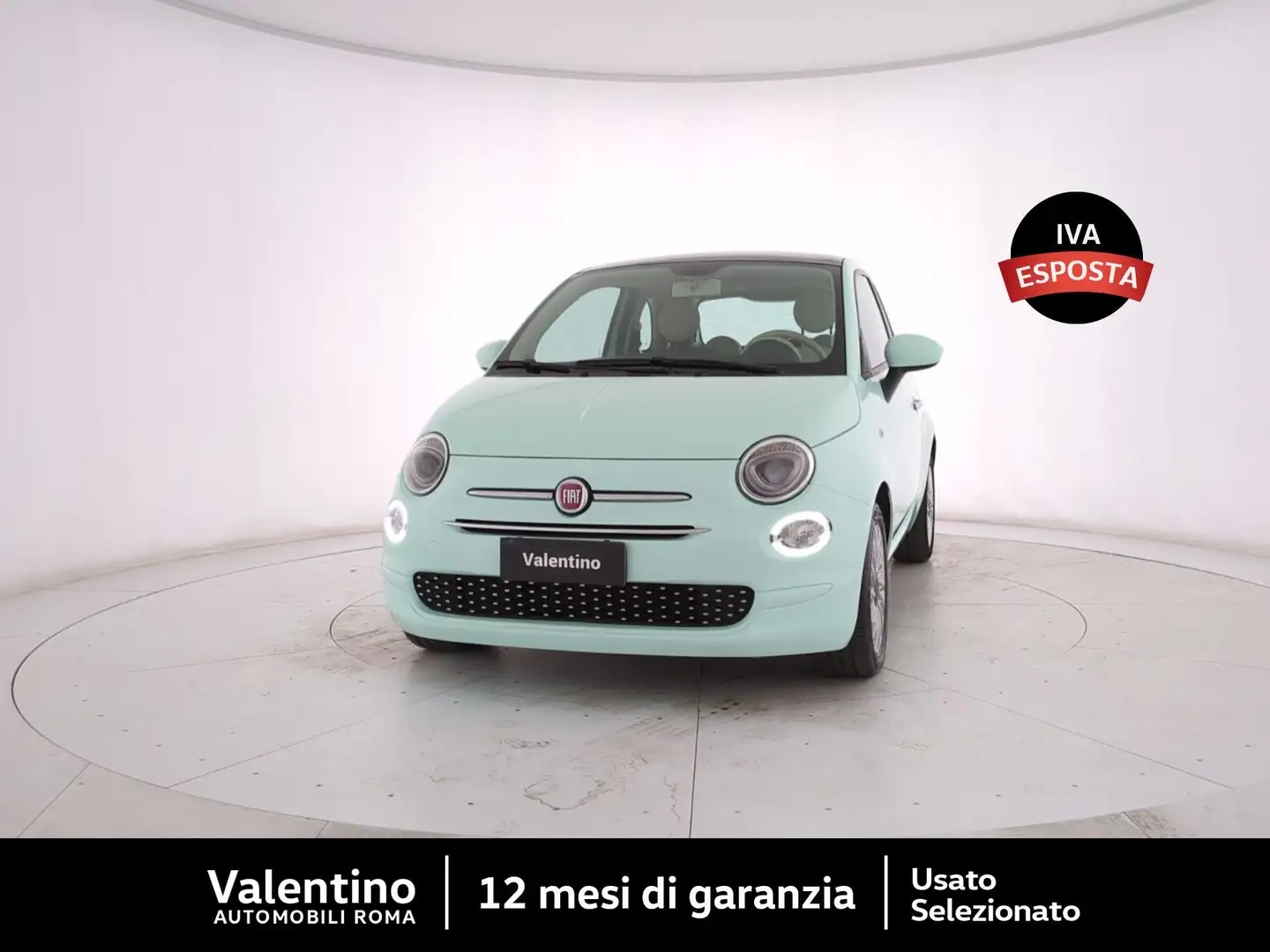 Fiat 500 1.0 Hybrid Lounge Verde - 1