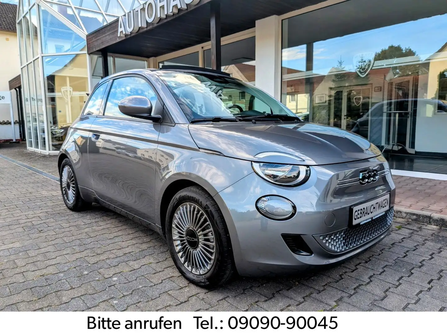 Fiat 500e 500C Cabrio ICON *Kamera*Sitzheizung* Grau - 1
