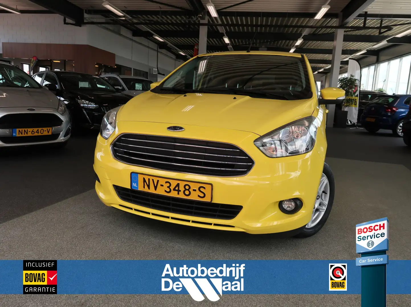 Ford Ka/Ka+ 1.2 Trend Ultimate 5-drs. AIRCO/CRUISE/MEDIA/PDC/1 Jaune - 1