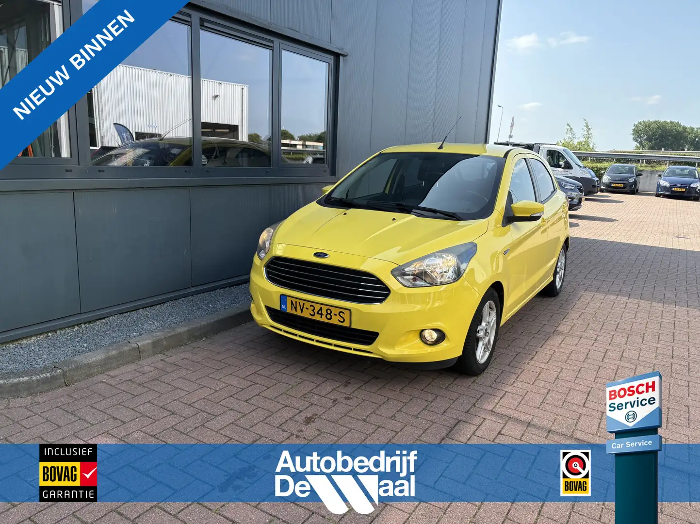 Ford Ka/Ka+ 1.2 Trend Ultimate 5-drs. AIRCO/CRUISE/MEDIA/PDC/1 Gelb - 1