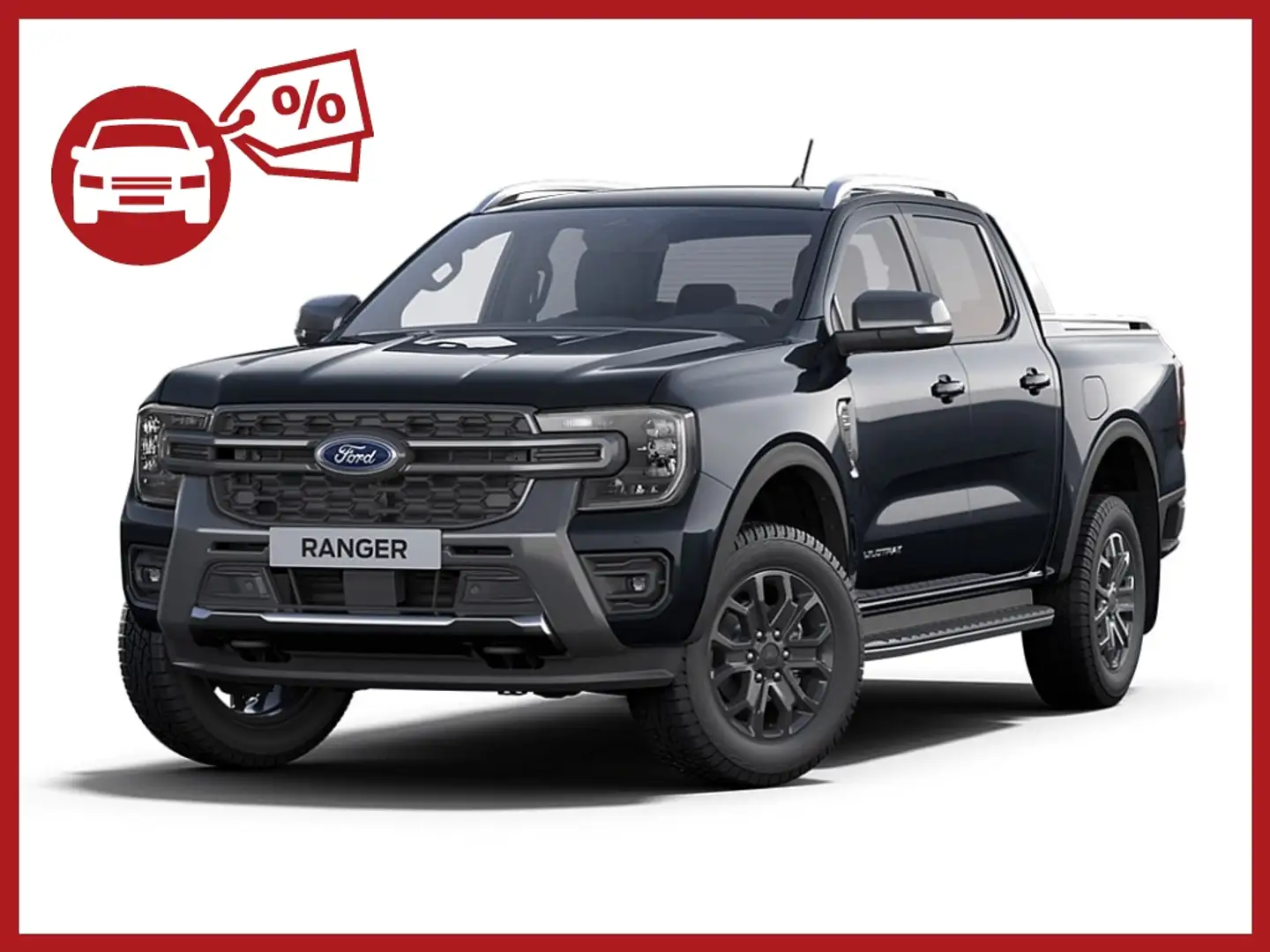 Ford Ranger Ranger Doppelkabine Wildtrak e-4WD 2,0 EcoBlue ... Schwarz - 1