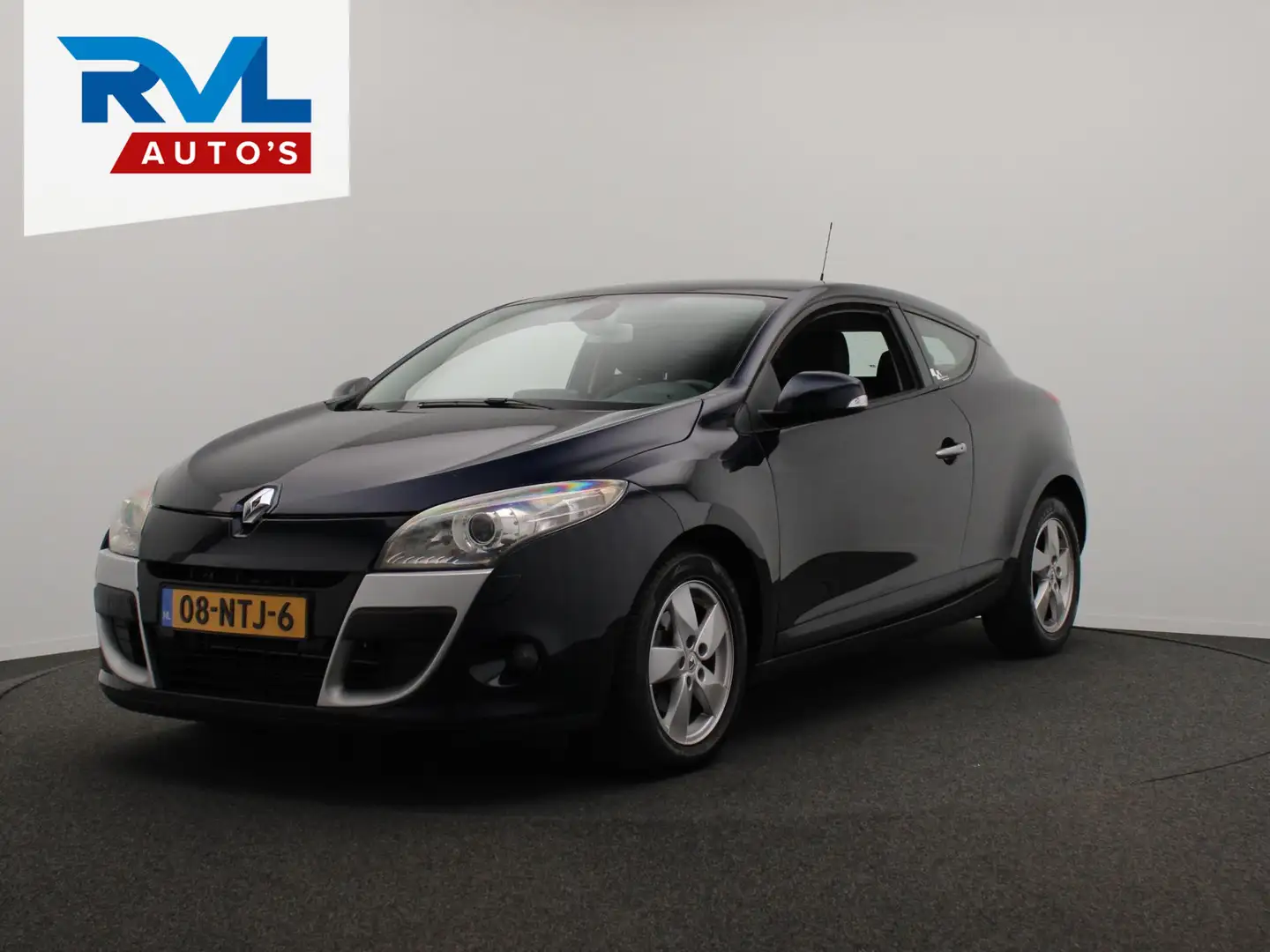Renault Megane Coupé 1.4 TCe Dynamique Navigatie Orgineel Nederla Blauw - 1