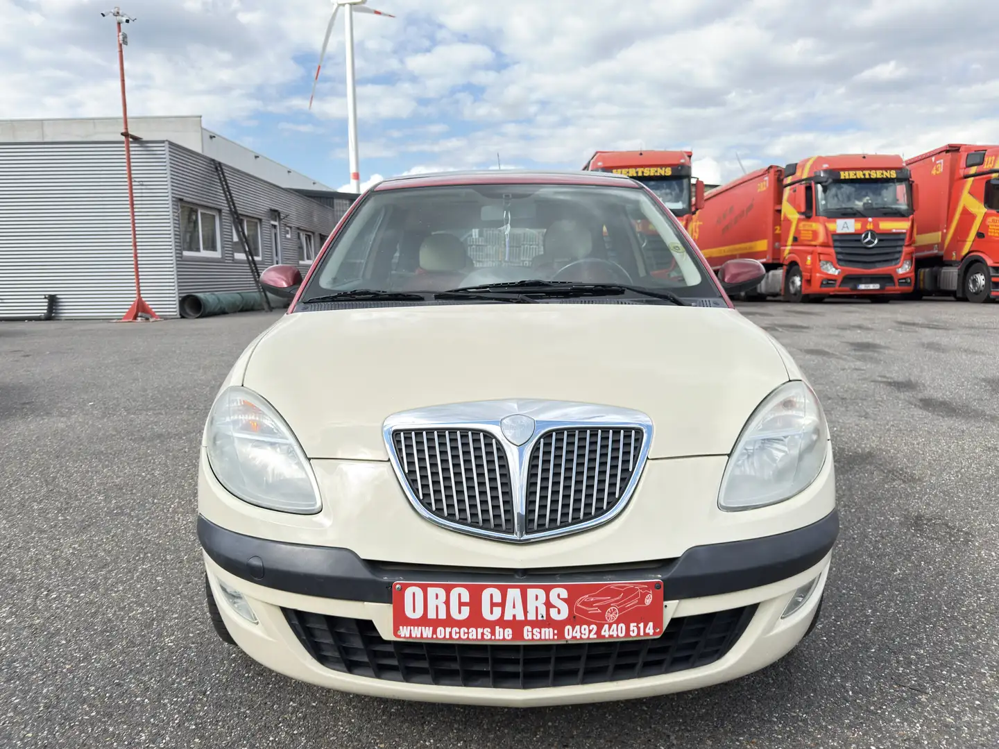 Lancia Ypsilon 1.4i Airco panoramische dak GARANTIE Blanc - 1