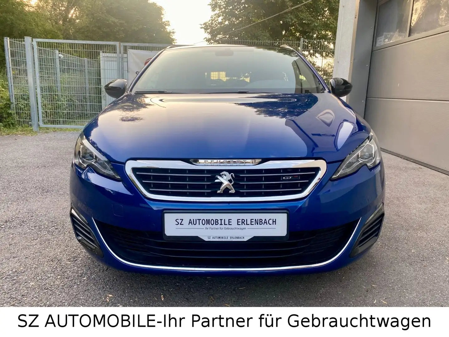 Peugeot 308 2.0 Blue-HDi GT,LED,LEDER,PANO,1 HAND Blau - 1