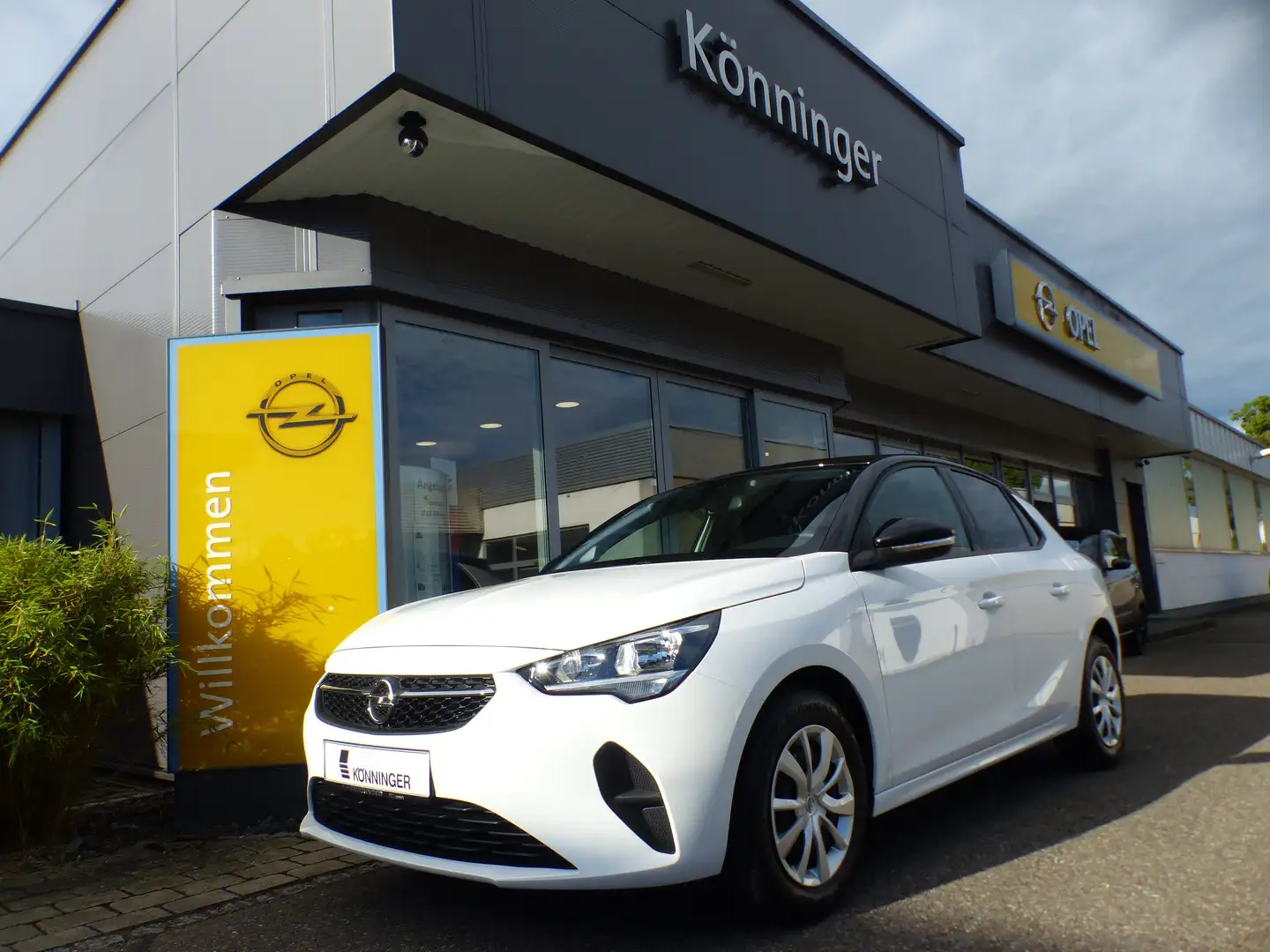 Opel Corsa Edition, PDC, Bluetooth, Klima, Tempomat,..., Weiß - 1