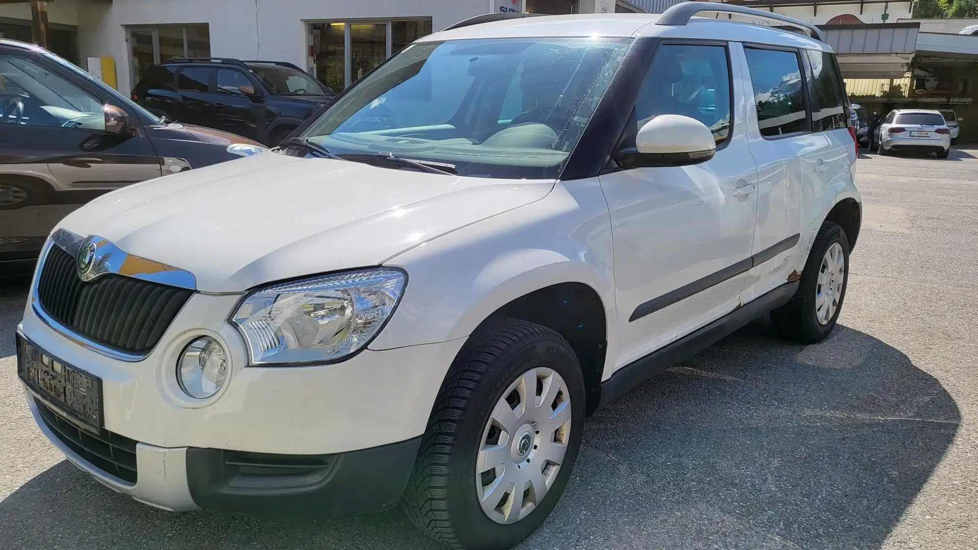 Skoda Yeti 4x4 Active 2,0 TDI CR Weiß - 1