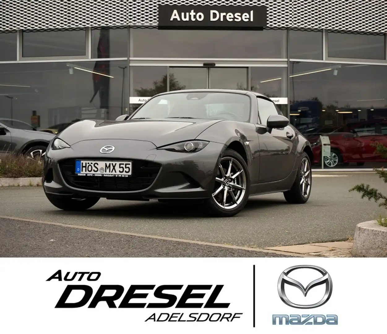 Mazda MX-5 Exclusiveline | Skyactiv-G 132 Exclusive-Line Grau - 1