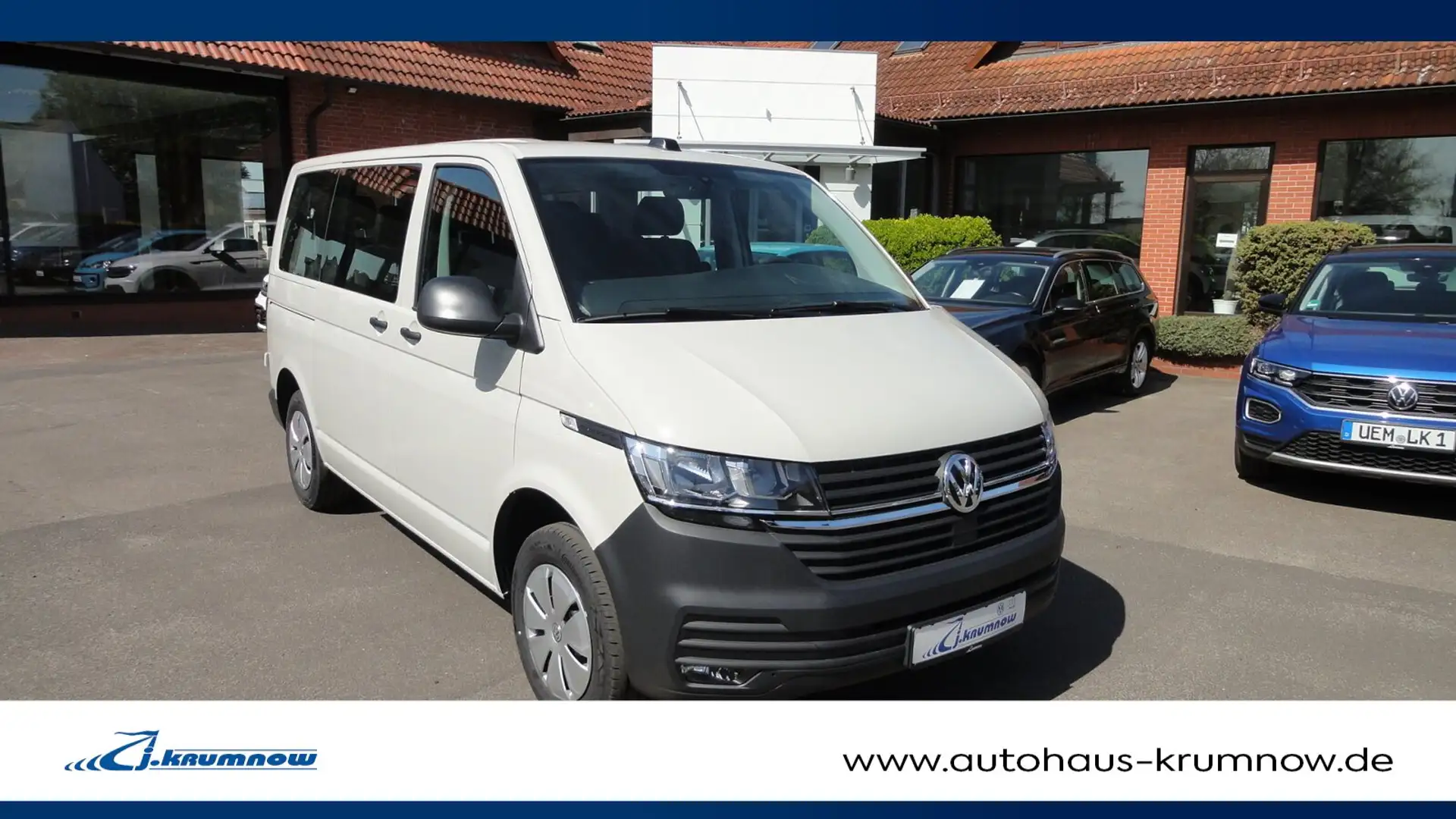 Volkswagen T6.1 Kombi T6.1 Kombi KR 2.0TDI AHK+Klima+Parkpilot hinten Grau - 1