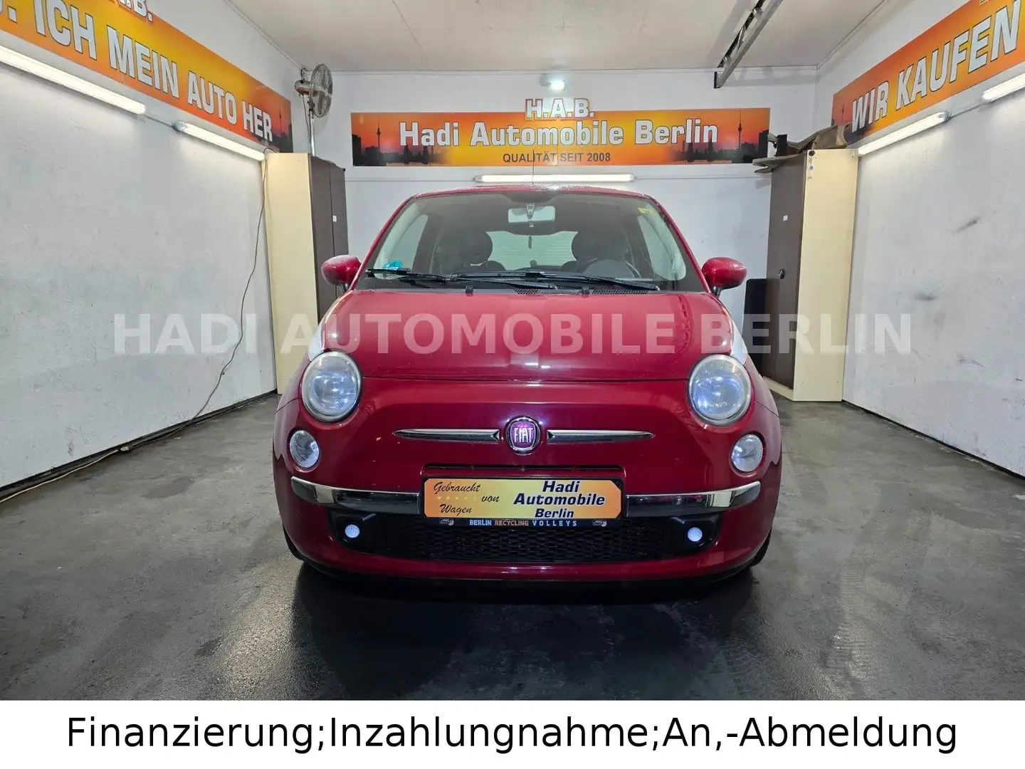 Fiat 500 Sport/2.Hand/Leder/TÜV/Garantie/5Liter Rouge - 2