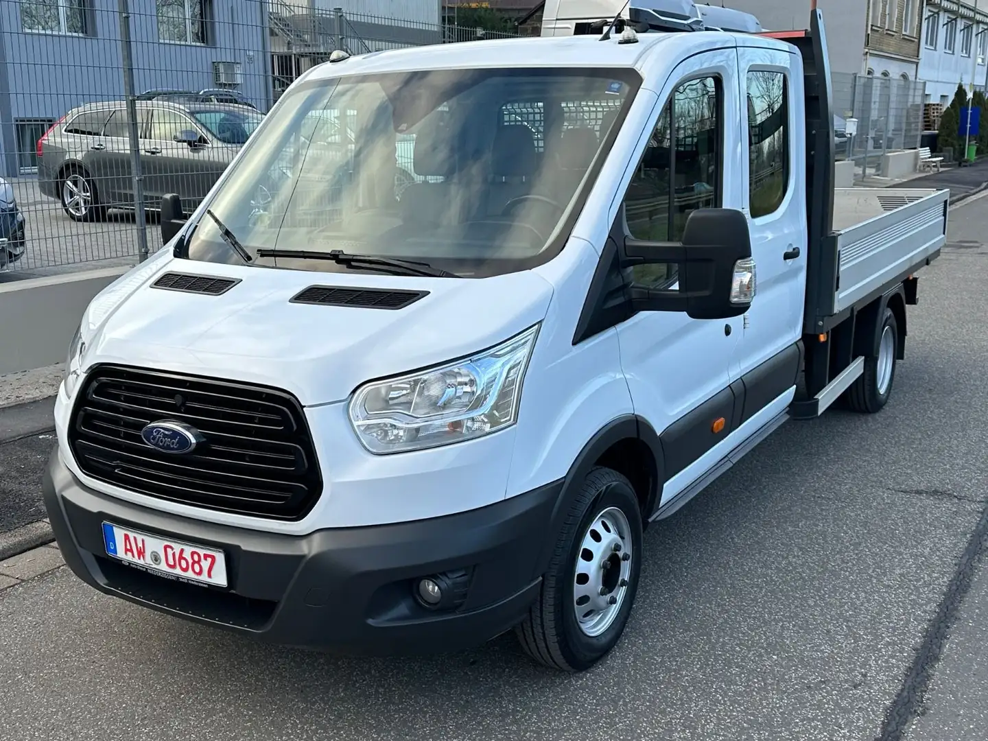 Ford Transit Pritsche 470 L4 Doppelkabine ATMotor NEU Wit - 2
