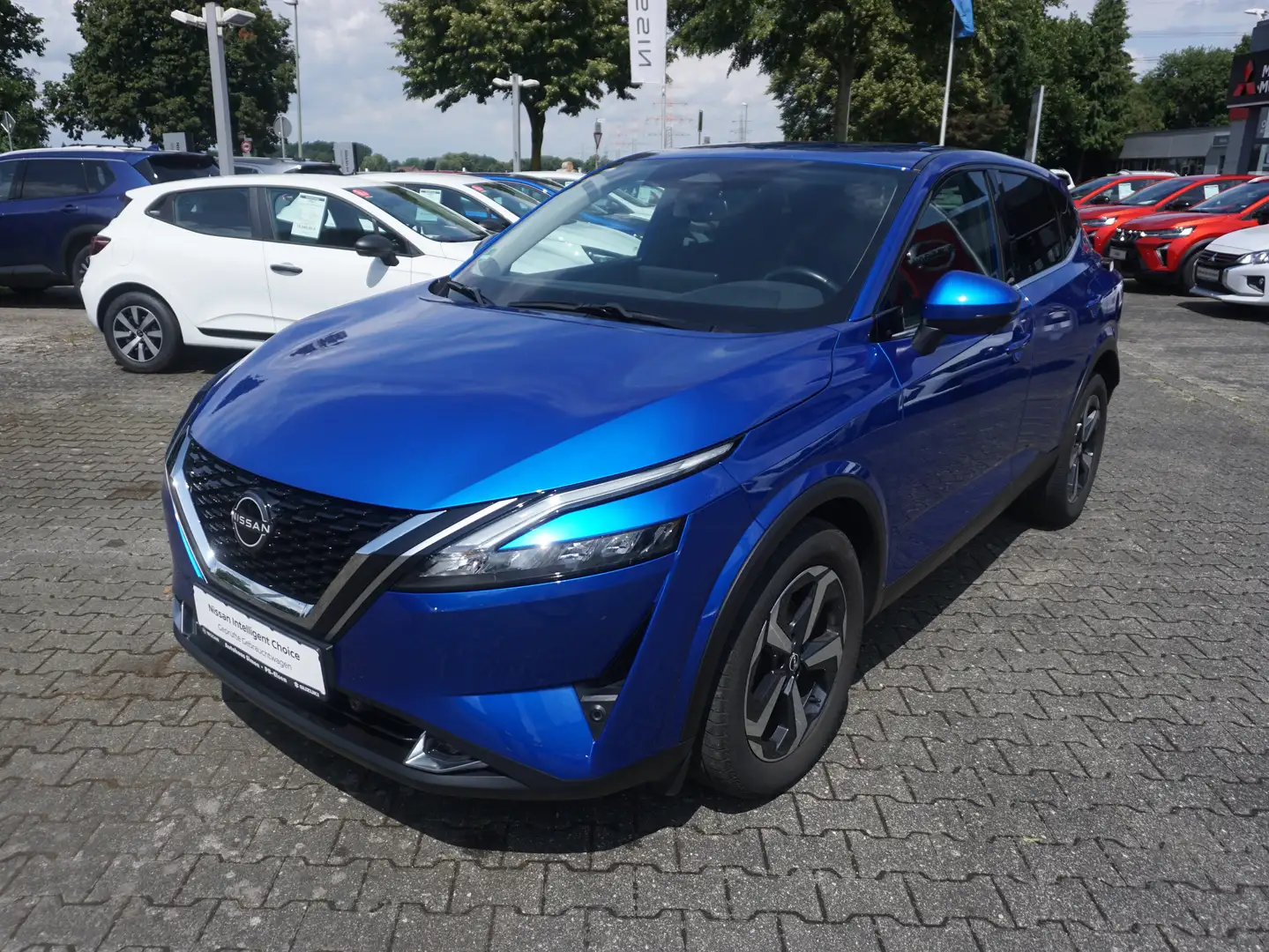 Nissan Qashqai 1.3 DIG-T MHEV Xtronic N-Connecta*SHZ*FSH*LHZ* Blau - 2