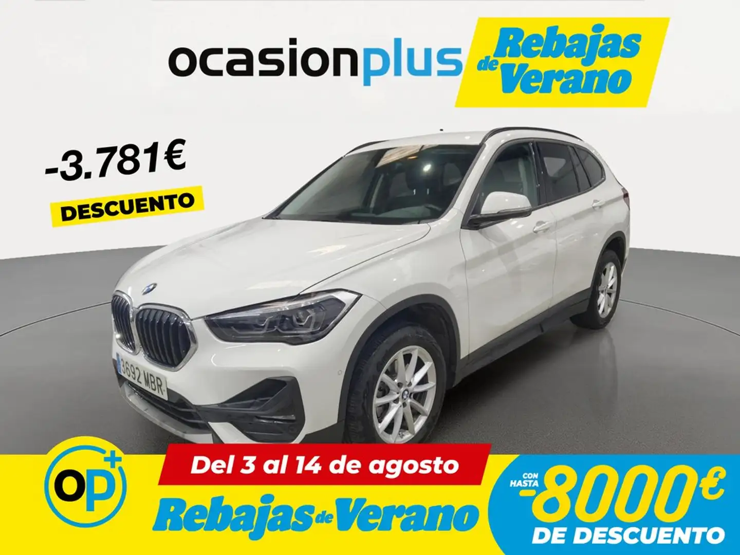 BMW X1 sDrive 18dA Blanco - 1