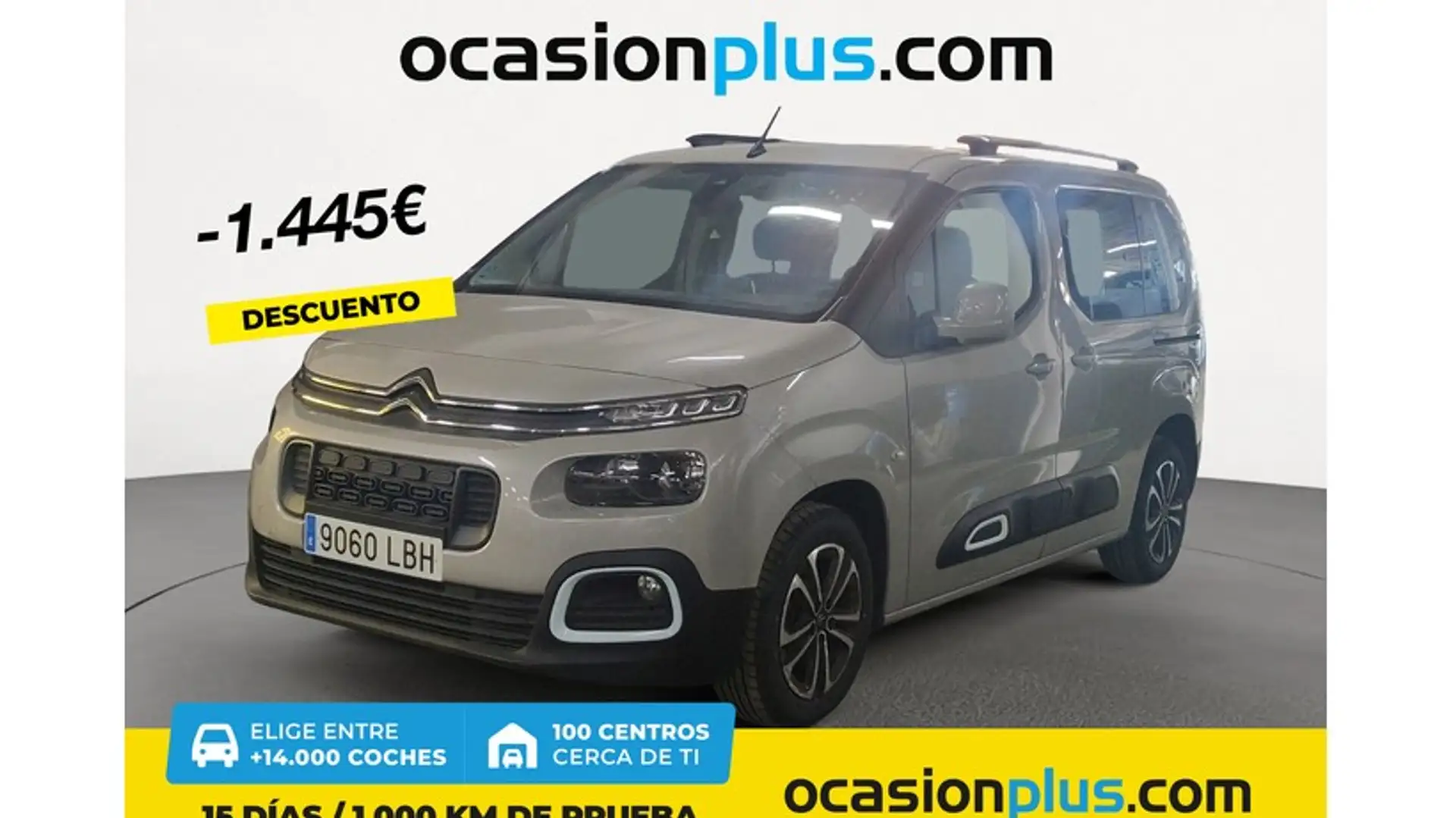 Citroen Berlingo Van BlueHDi S&S Talla M Club 100 Beige - 1
