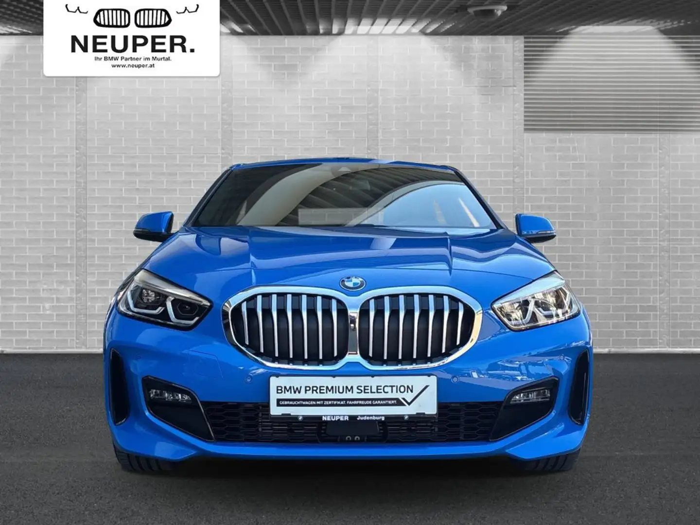 BMW 118 d Blau - 2