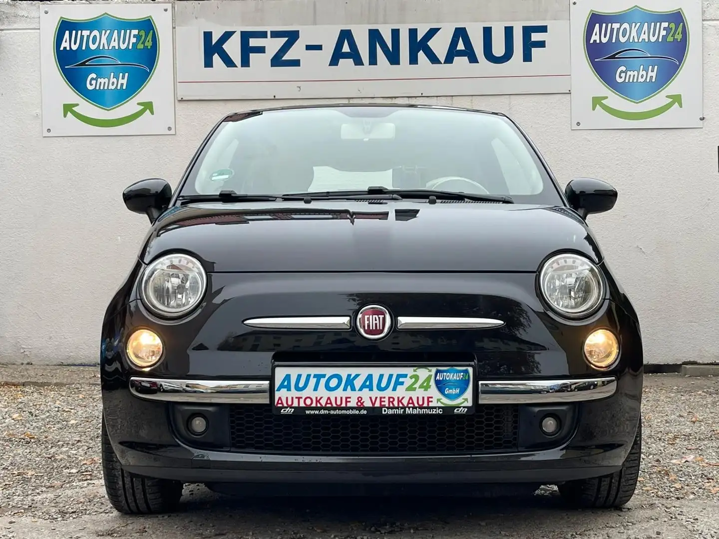 Fiat 500 * NAVI*PANORAMA*Einparkhilfe* Schwarz - 2