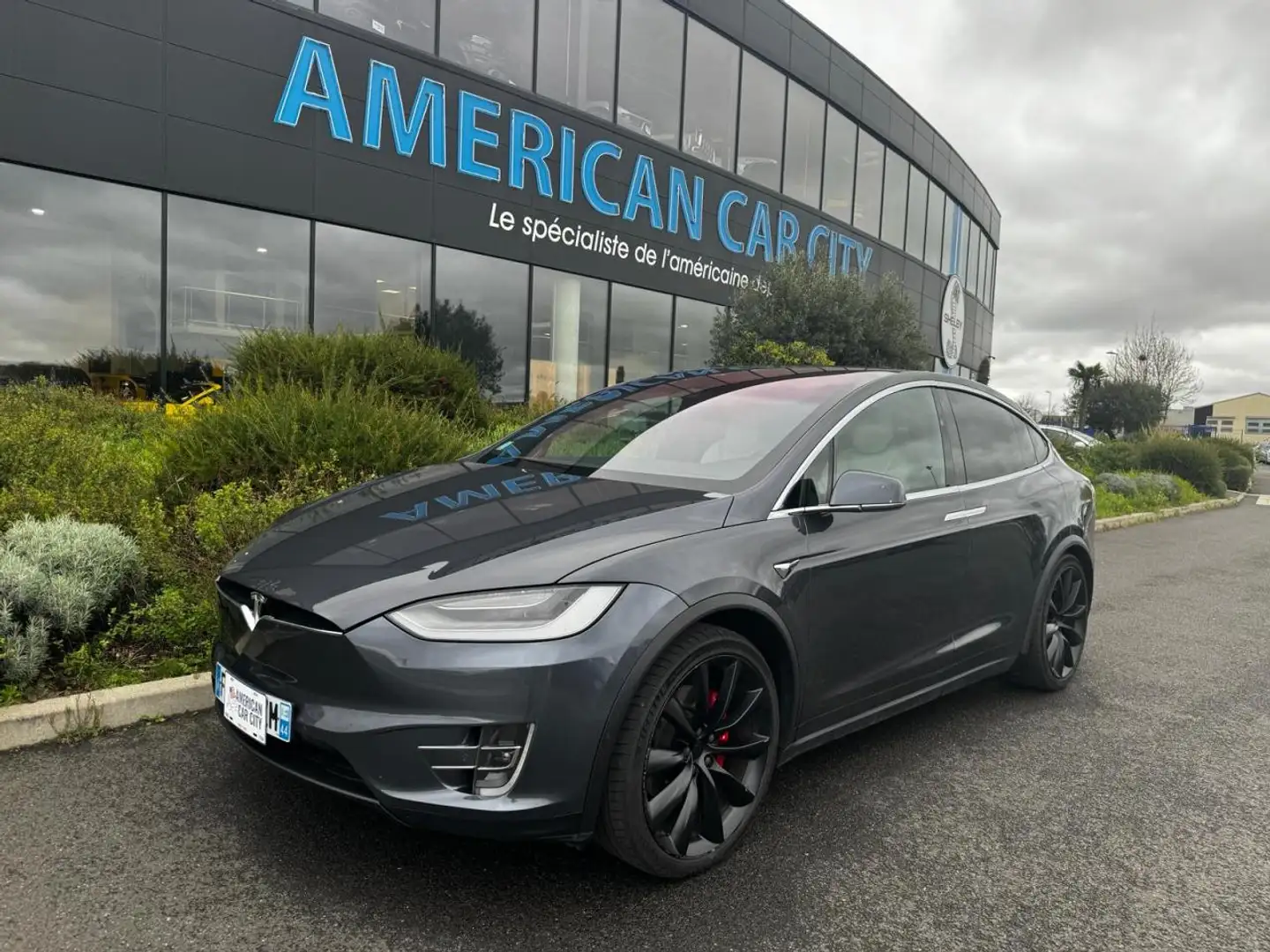 Tesla Model X Perfomance Dual Motor AWD Ludicrous Gris - 1