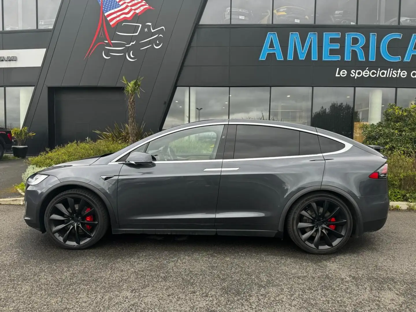 Tesla Model X Perfomance Dual Motor AWD Ludicrous Gris - 2