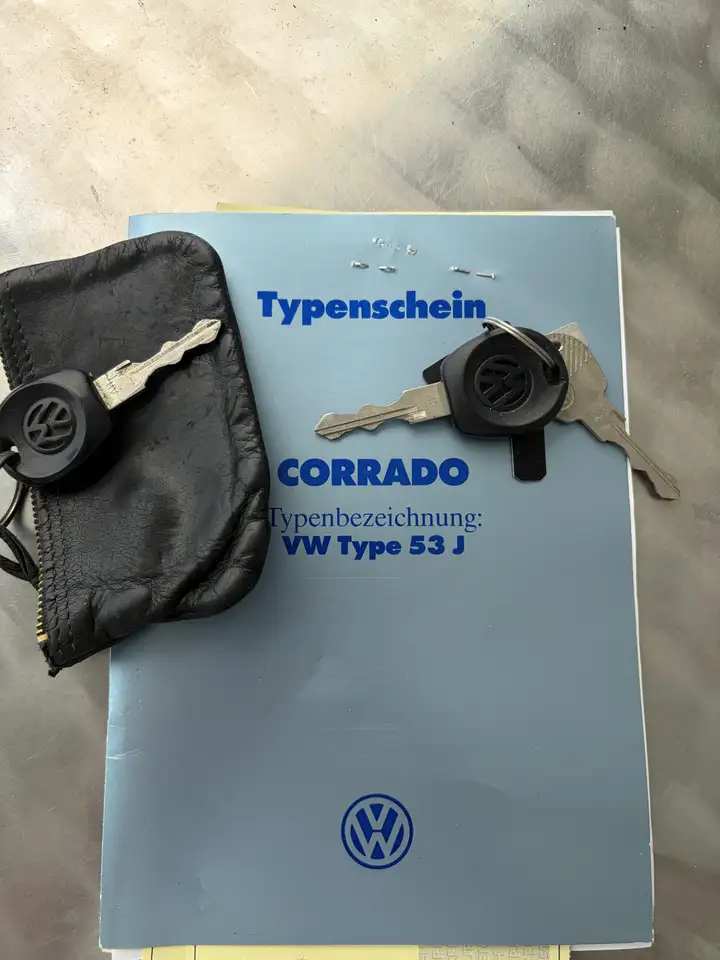 Volkswagen Corrado G60 ERSTBESITZ Orig. Zustand, foto 6