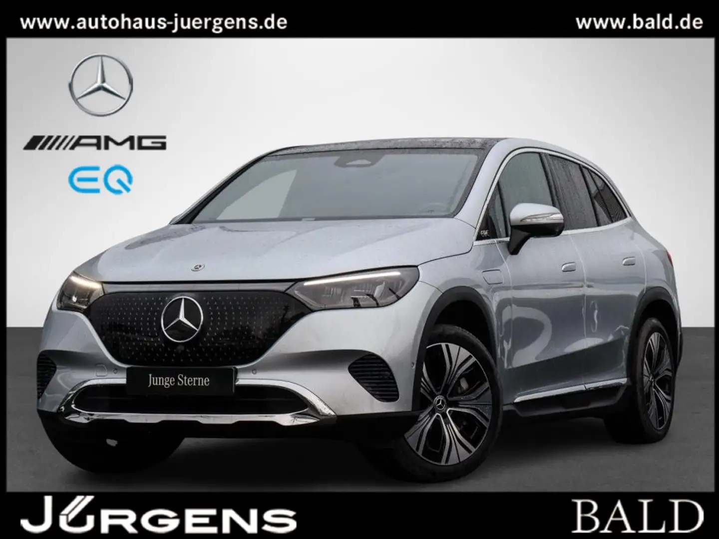 Mercedes-Benz EQE SUV EQE 350+ SUV Electr-Art/Pano/AHK/Burm/Distr/Memo Argintiu - 1