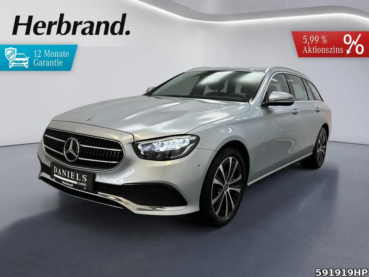 Mercedes-Benz E 300 T Avantgarde Kamera CarPlay Sitzhzg Silber - 1